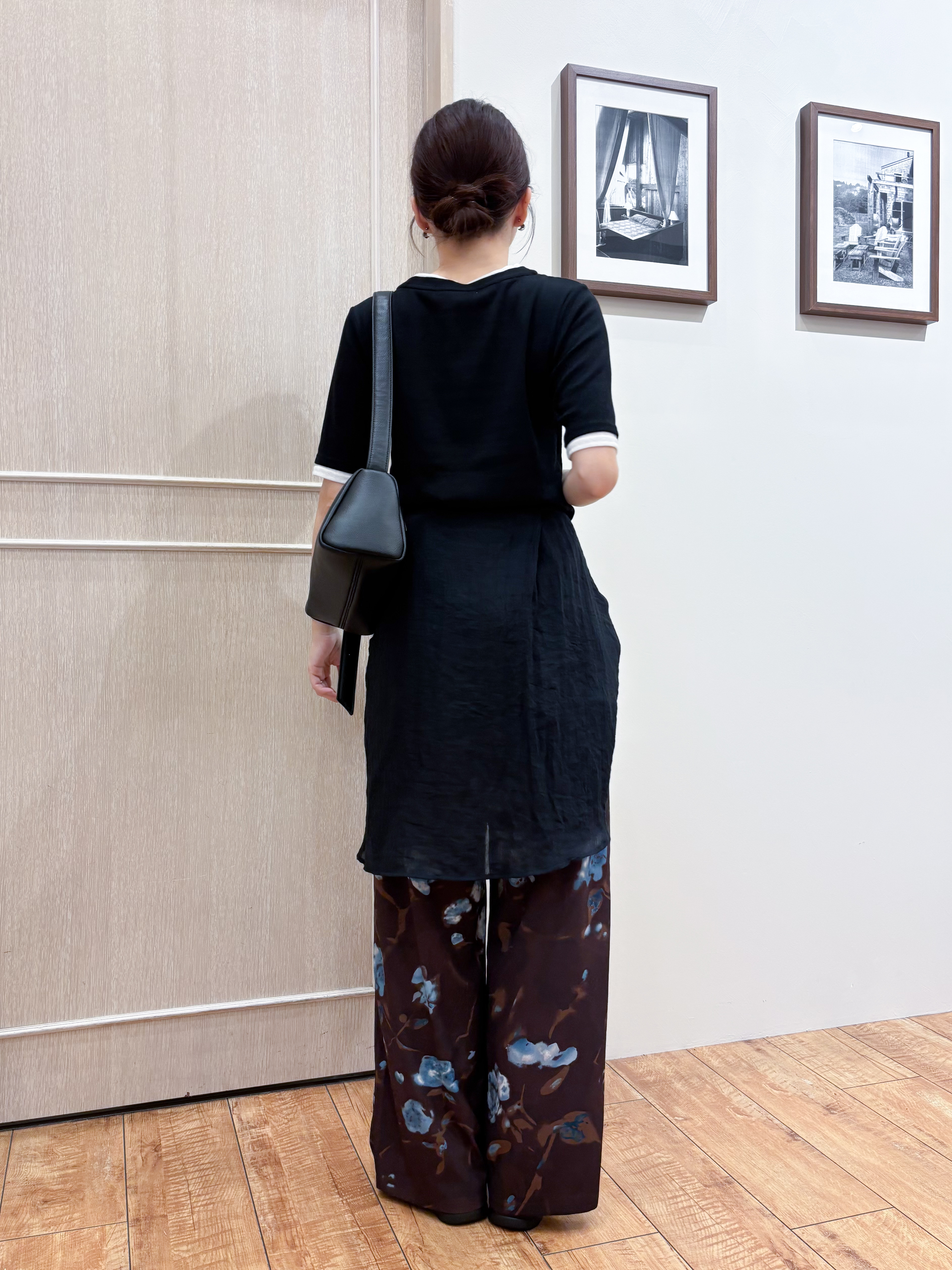 なみさんの「SHOO･LA･RUE｜【体型カバー】ふんわり質感 やわらかこなれシアーシャツ」を使ったコーディネート