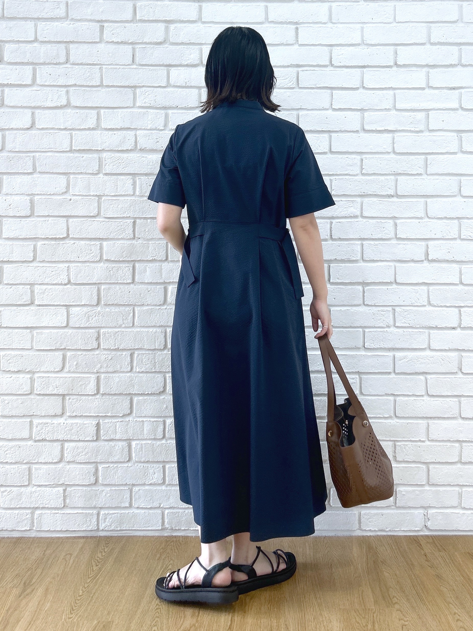 Hirokaさんの「grove｜パンチングポーチ付きトート」を使ったコーディネート
