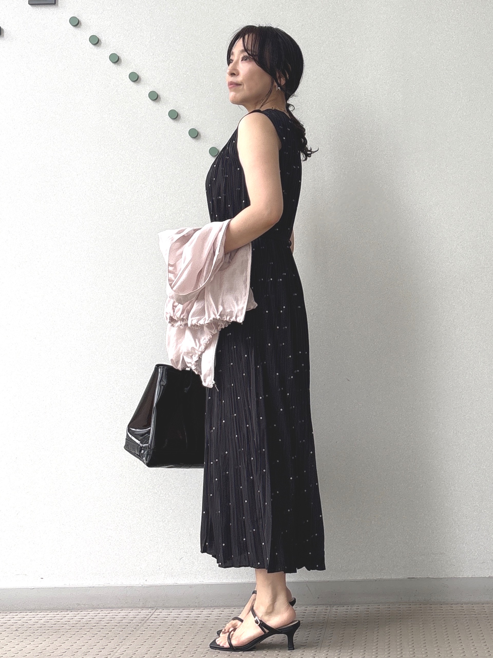 kawamuraさんの「DRESSTERIOR｜ウォッシャブル シアーショートブルゾン」を使ったコーディネート