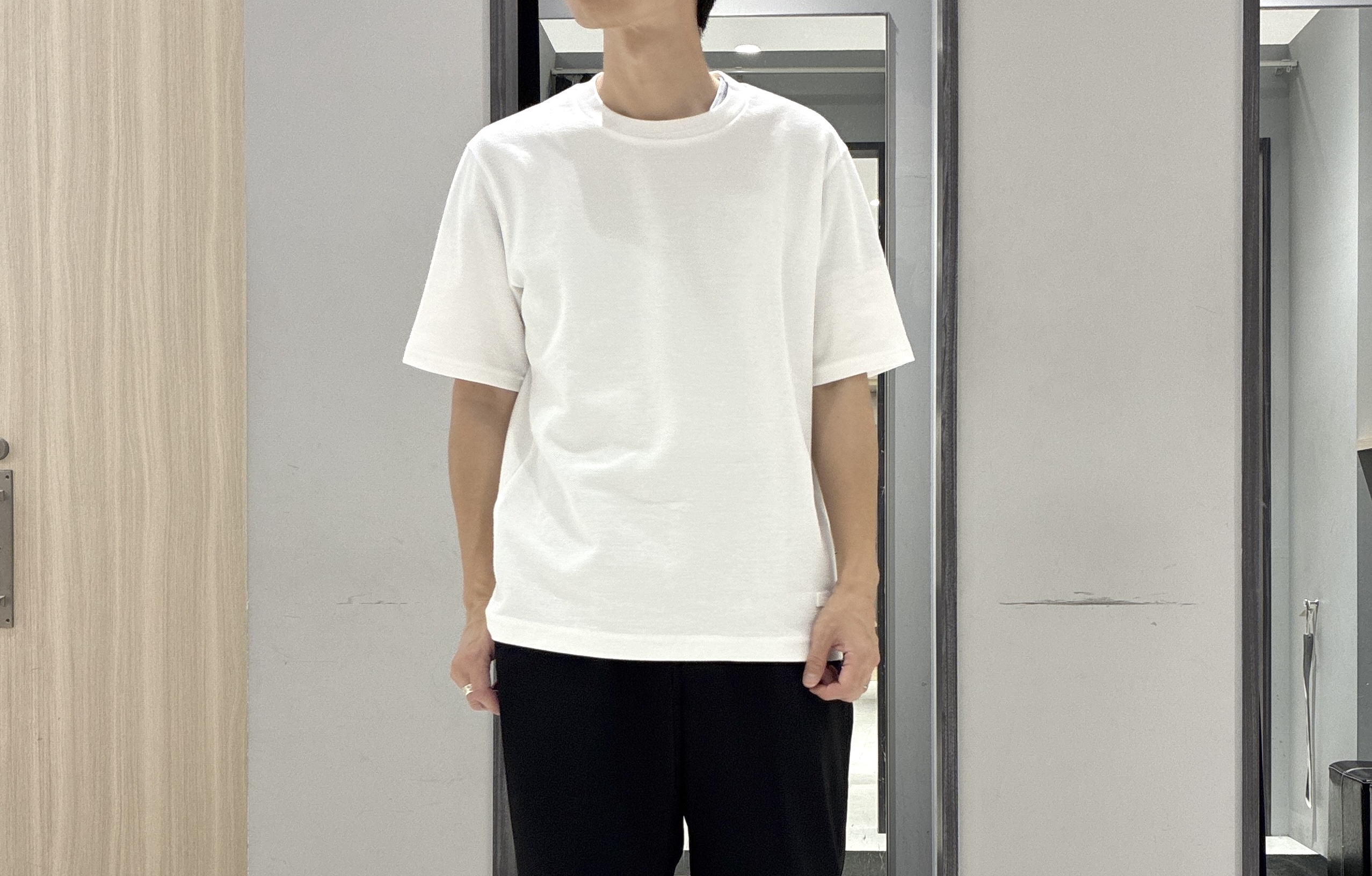 わいずみさんの「TAKEO KIKUCHI｜【抗菌防臭】COOL DOTS（R）ドビープリント ジャケット」を使ったコーディネート