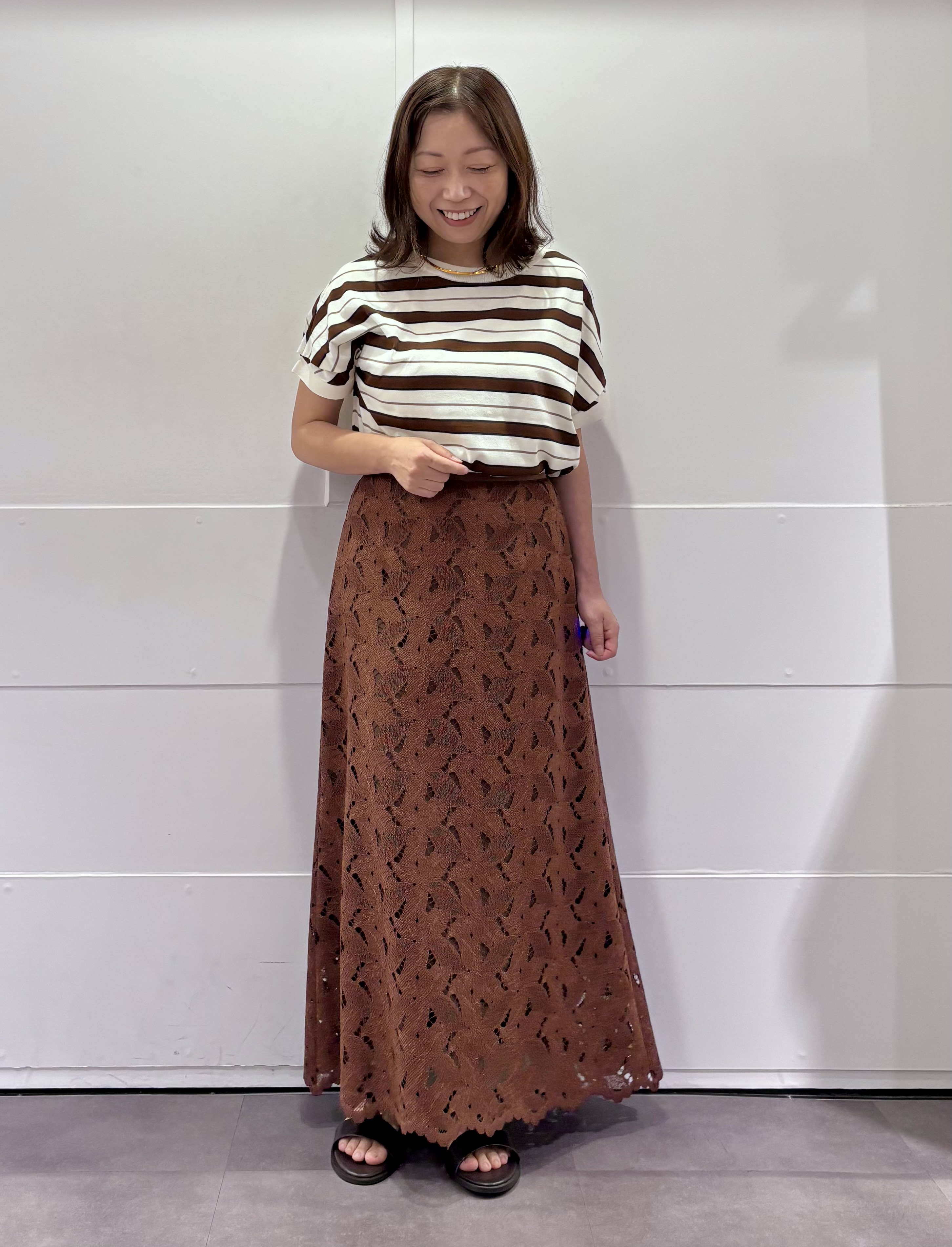 TOKOさんの「UNTITLED｜【前後2WAY】ドライタッチコットンプルオーバー」を使ったコーディネート