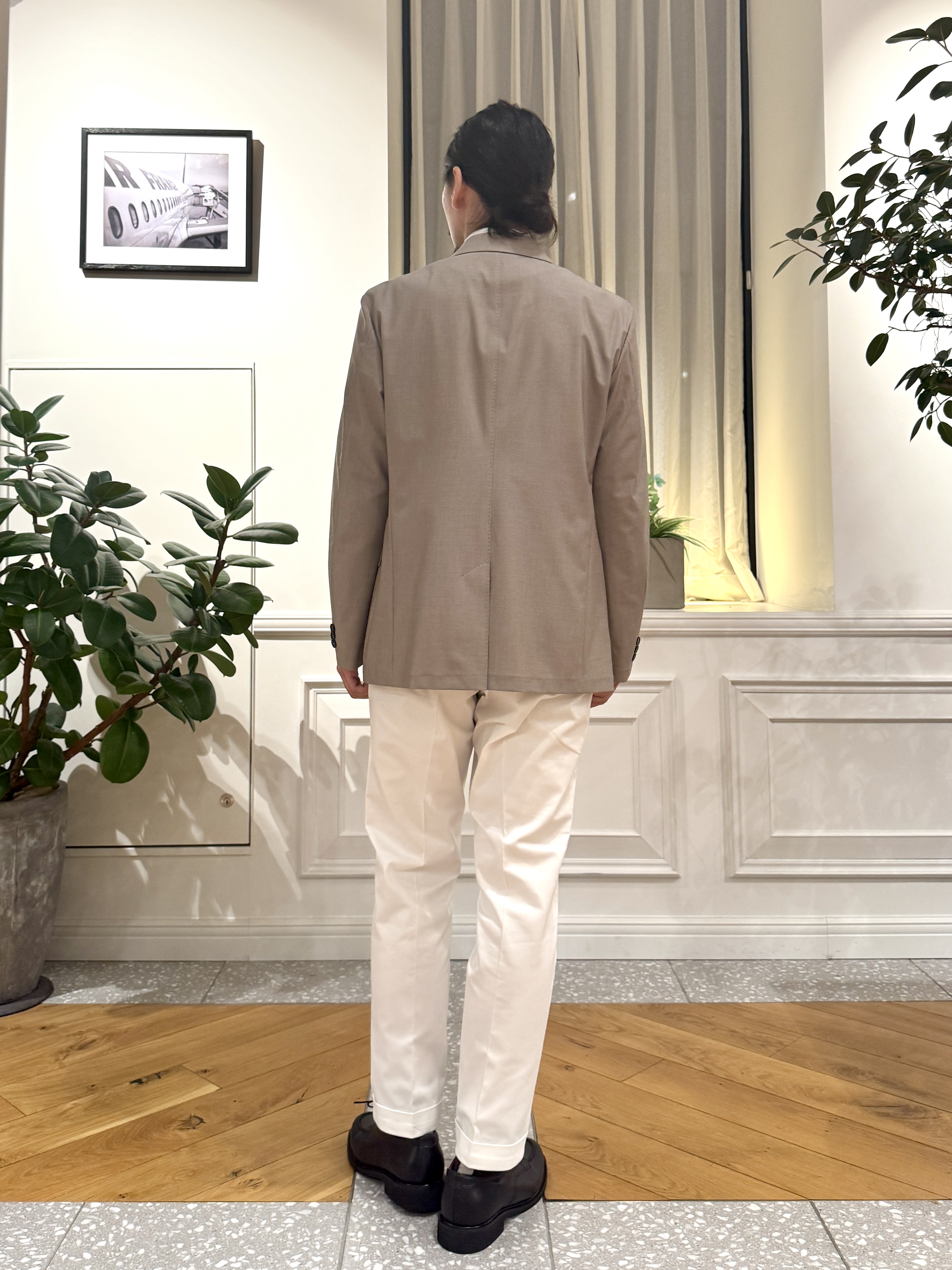 kawarataniさんの「DRESSTERIOR｜【セットアップ可/MonoMax4月号掲載/Safari5月号掲載】CARREMAN ストレッチジャ」を使ったコーディネート