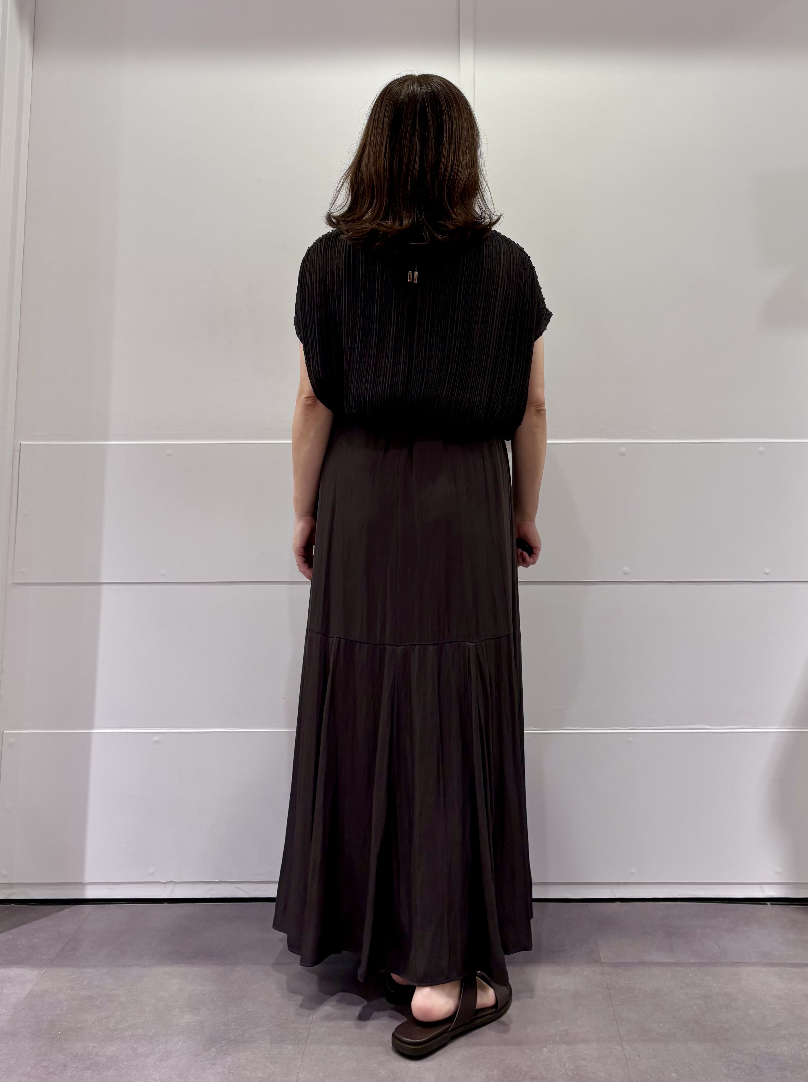 TOKOさんの「UNTITLED｜【1枚で着映える】ドットジャガードブラウス」を使ったコーディネート