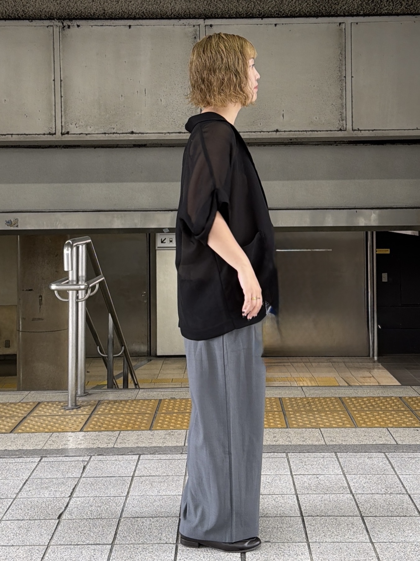 sumicaさんの「OPAQUE.CLIP｜メッシュテーラードジャケット【洗濯機OK】」を使ったコーディネート