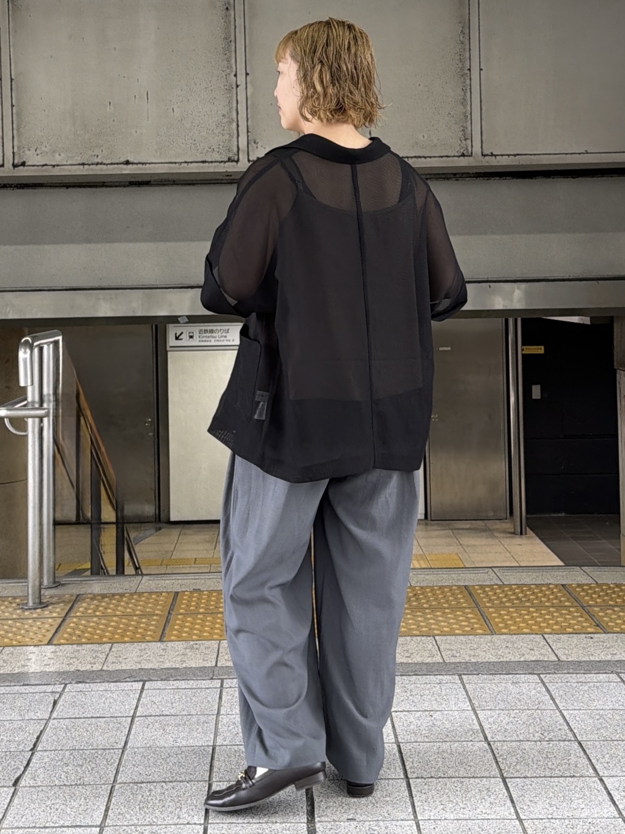 sumicaさんの「OPAQUE.CLIP｜メッシュテーラードジャケット【洗濯機OK】」を使ったコーディネート