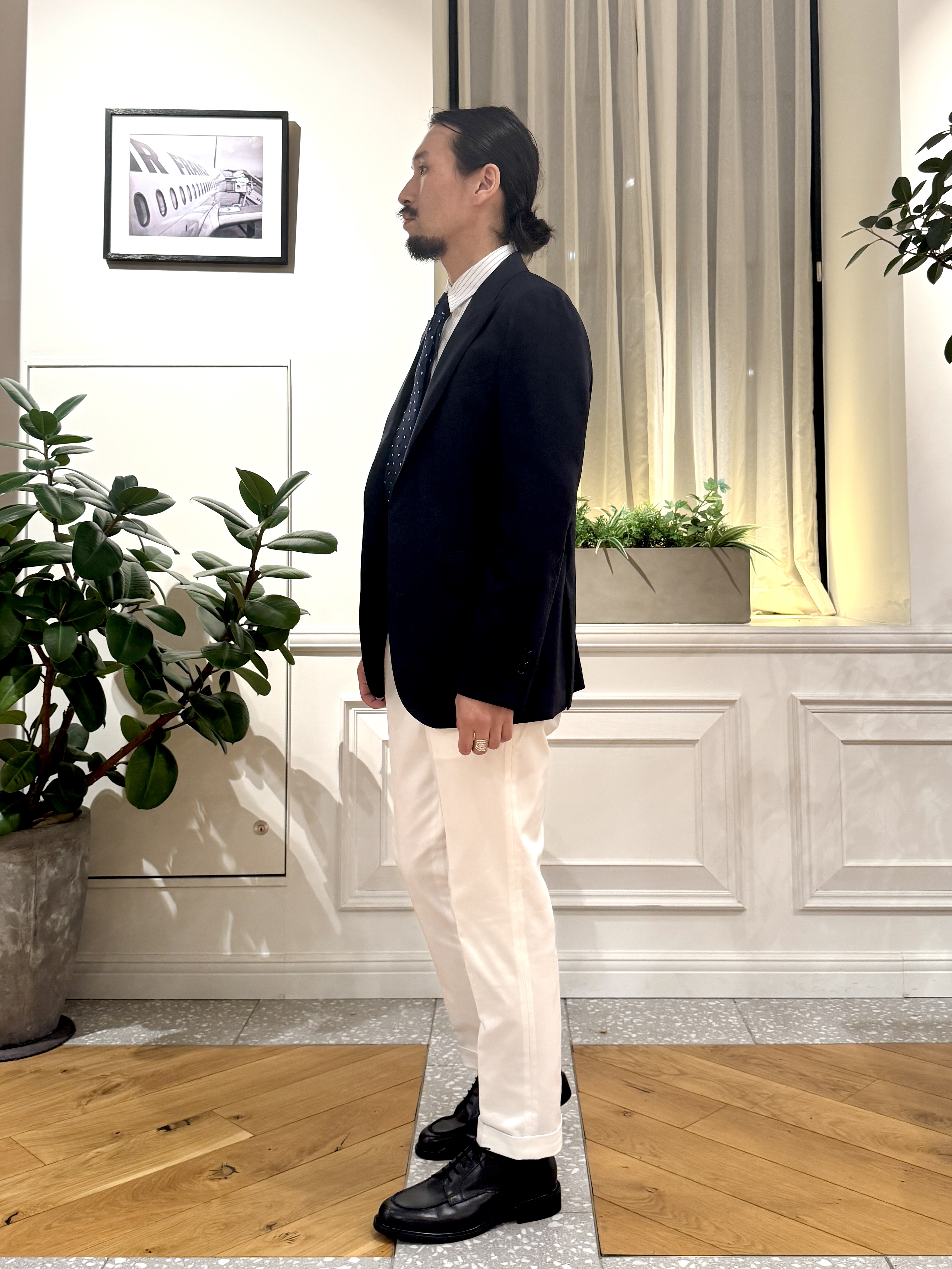 kawarataniさんの「DRESSTERIOR｜【セットアップ可】スリーピース SET UP ジャケット」を使ったコーディネート