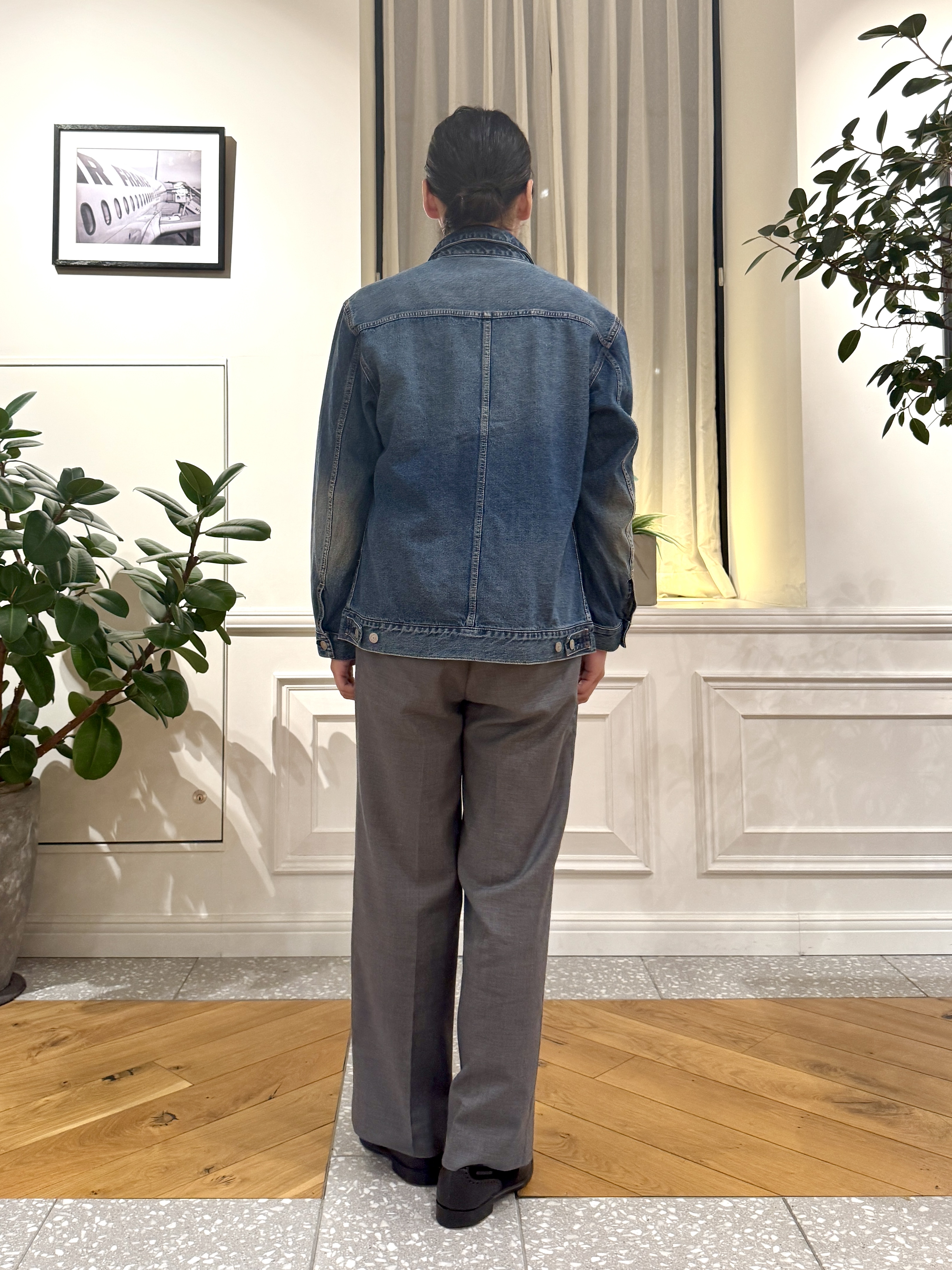 kawarataniさんの「DRESSTERIOR｜ファーストモデル ユーズドデニムGジャン」を使ったコーディネート