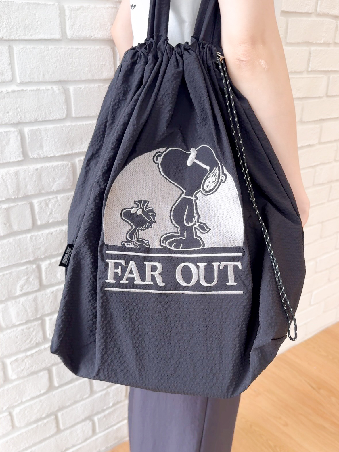 𝐜𝐡𝐢𝐤𝐚さんの「SHOO･LA･RUE｜【PEANUTS】ひんやりプリントTシャツ」を使ったコーディネート