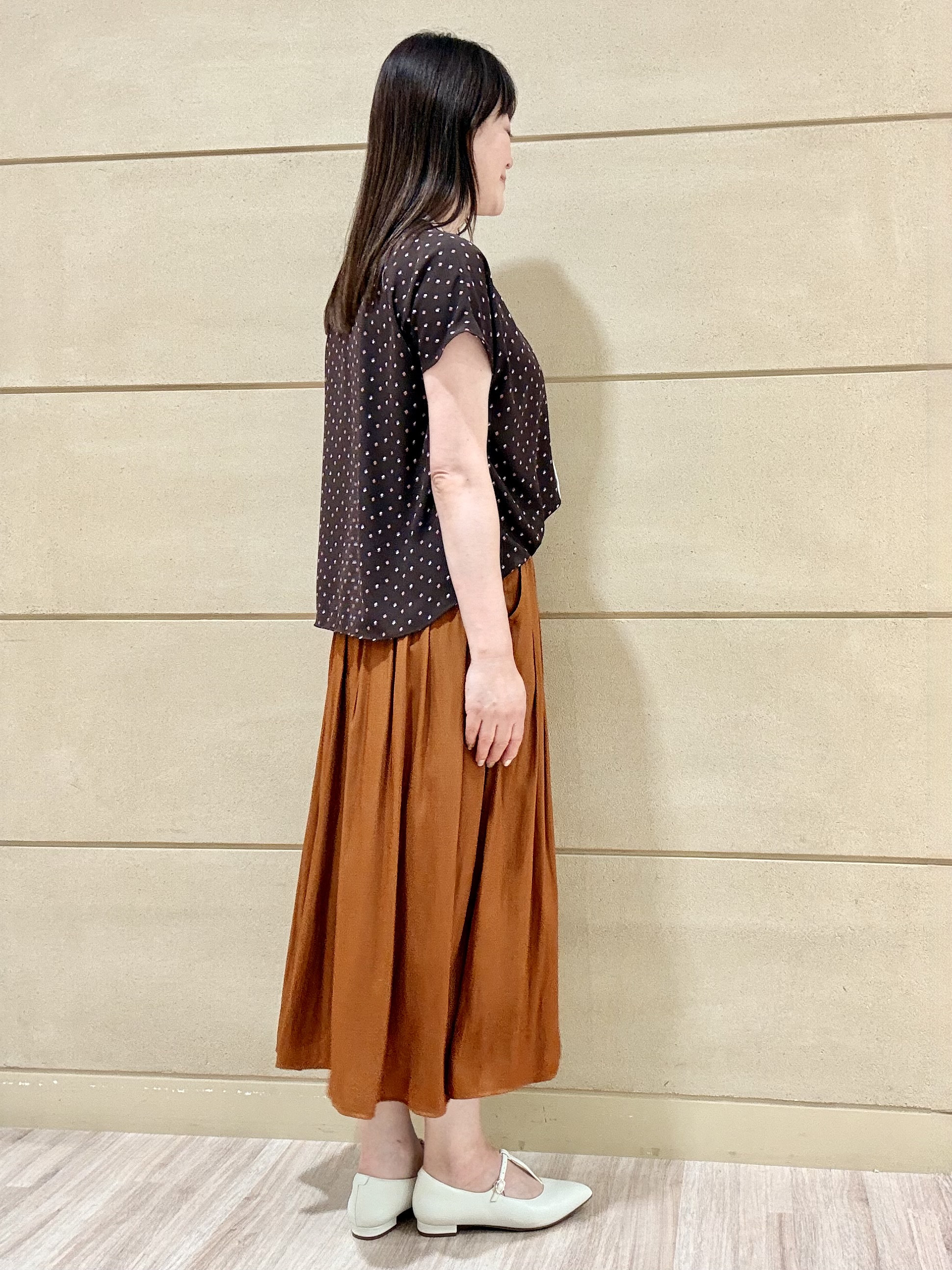 Marさんの「Reflect｜【通勤におすすめ◎】ジョーゼットブラウス」を使ったコーディネート