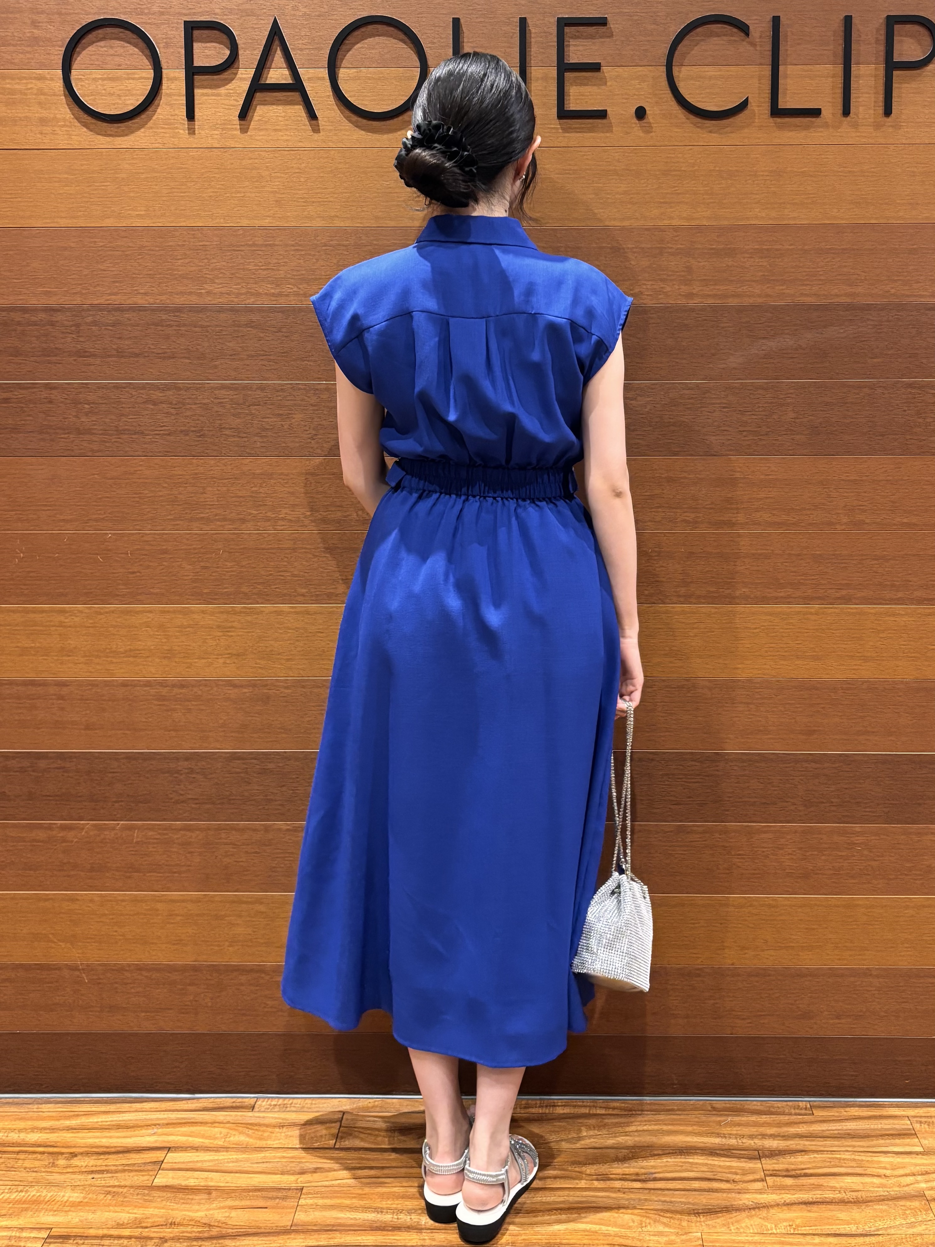 わかなさんの「OPAQUE.CLIP｜【UV／接触冷感】Vネックリラクシーニットカーディガン《洗濯機OK／抗ピル》」を使ったコーディネート