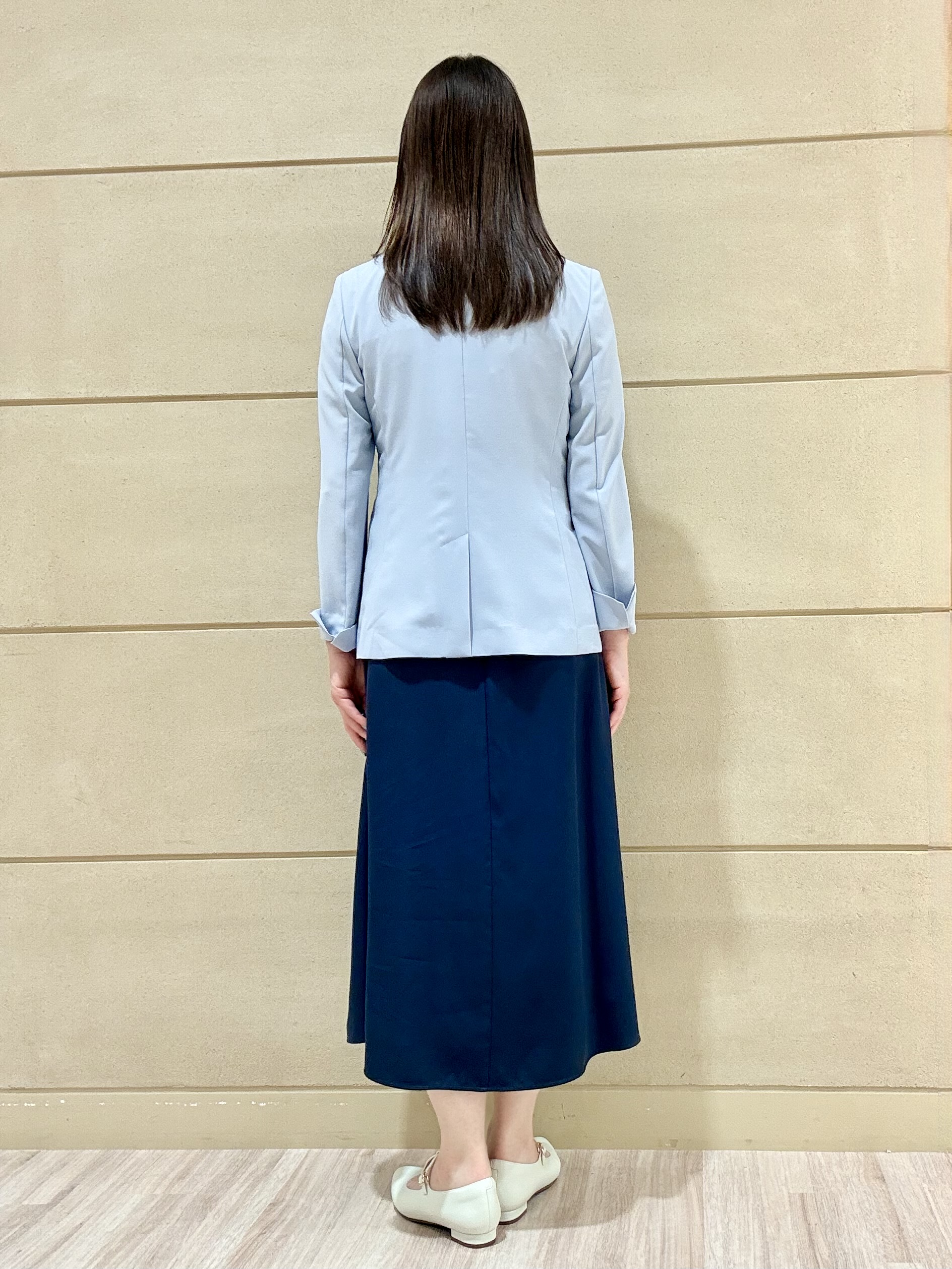 Marさんの「Reflect｜【選べる2柄／セットアップ可】プチスタンドカラーブラウス」を使ったコーディネート