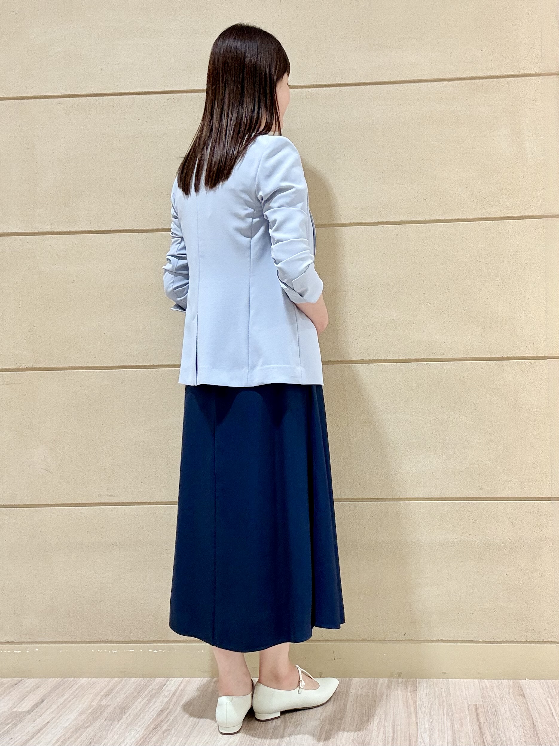 Marさんの「Reflect｜【選べる2柄／セットアップ可】プチスタンドカラーブラウス」を使ったコーディネート