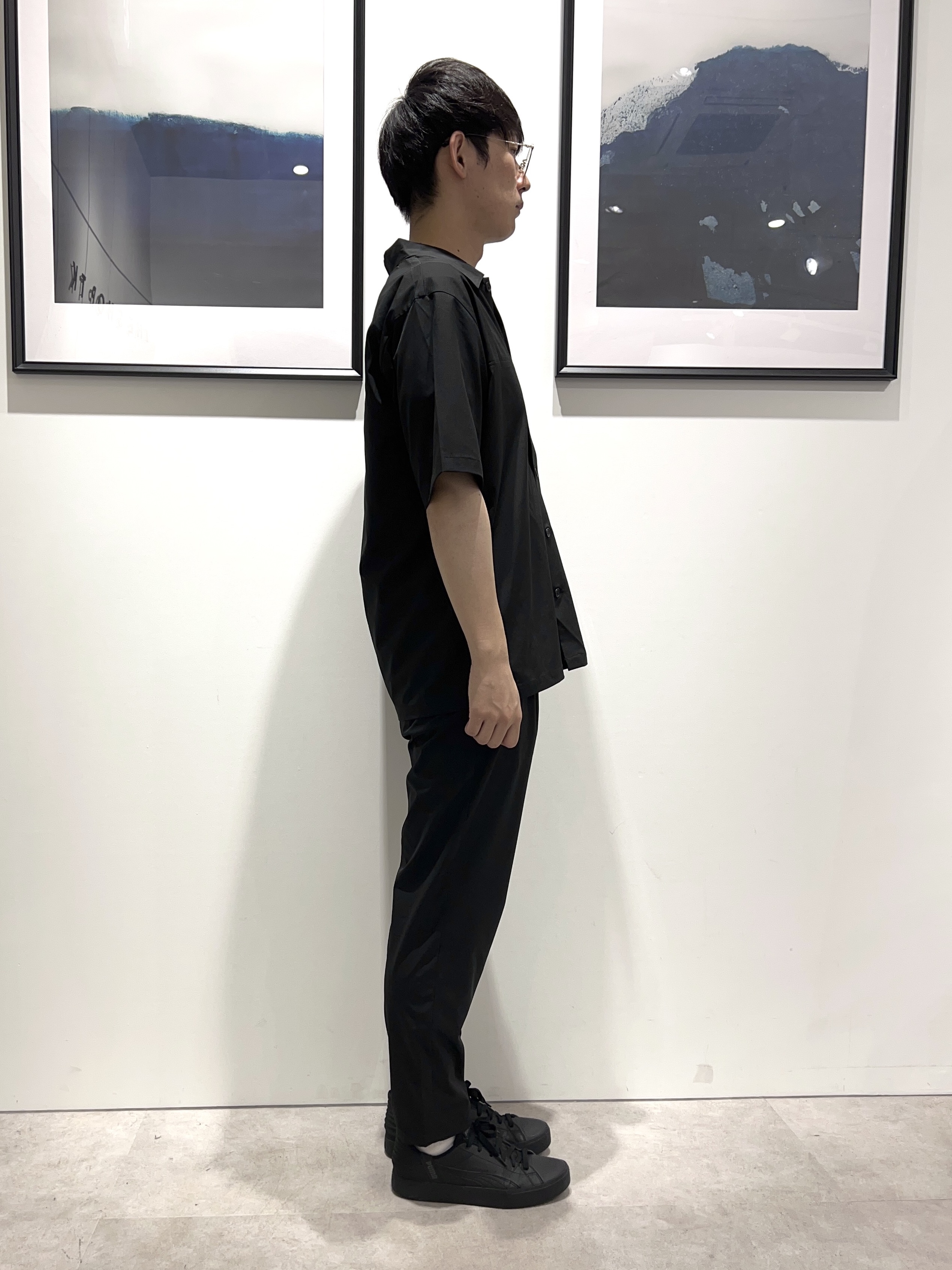 。さんの「THE SHOP TK｜【吸水速乾／接触冷感／防シワ／マシンウォッシャブル】ハイドロクール 半袖シャツ」を使ったコーディネート