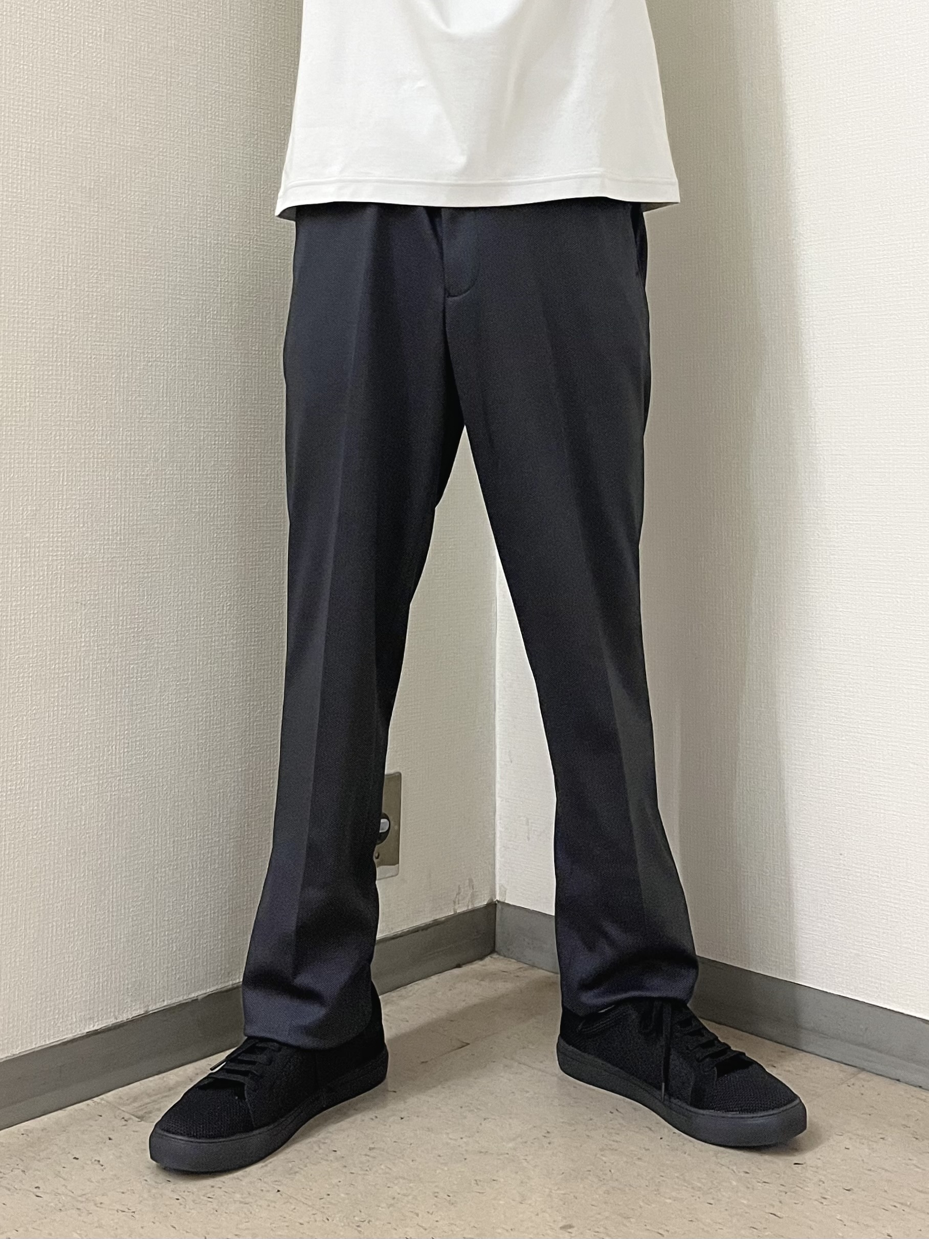 URAさんの「TAKEO KIKUCHI｜【BOWLER HAT LABEL】ピンヘッドジャージ ジャケット」を使ったコーディネート
