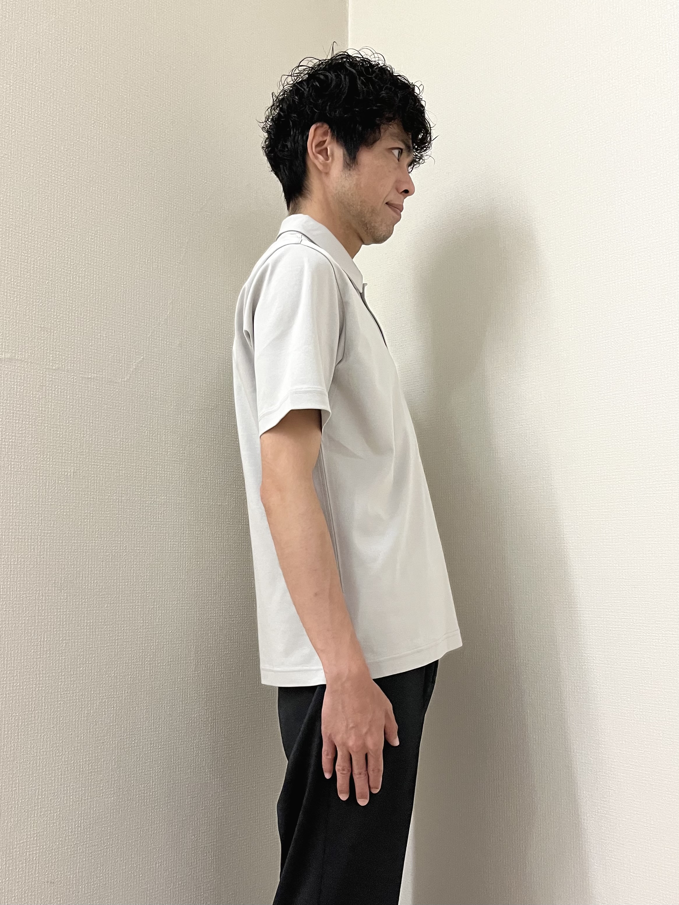 URAさんの「TAKEO KIKUCHI｜【BOWLER HAT LABEL】ピンヘッドジャージ ジャケット」を使ったコーディネート