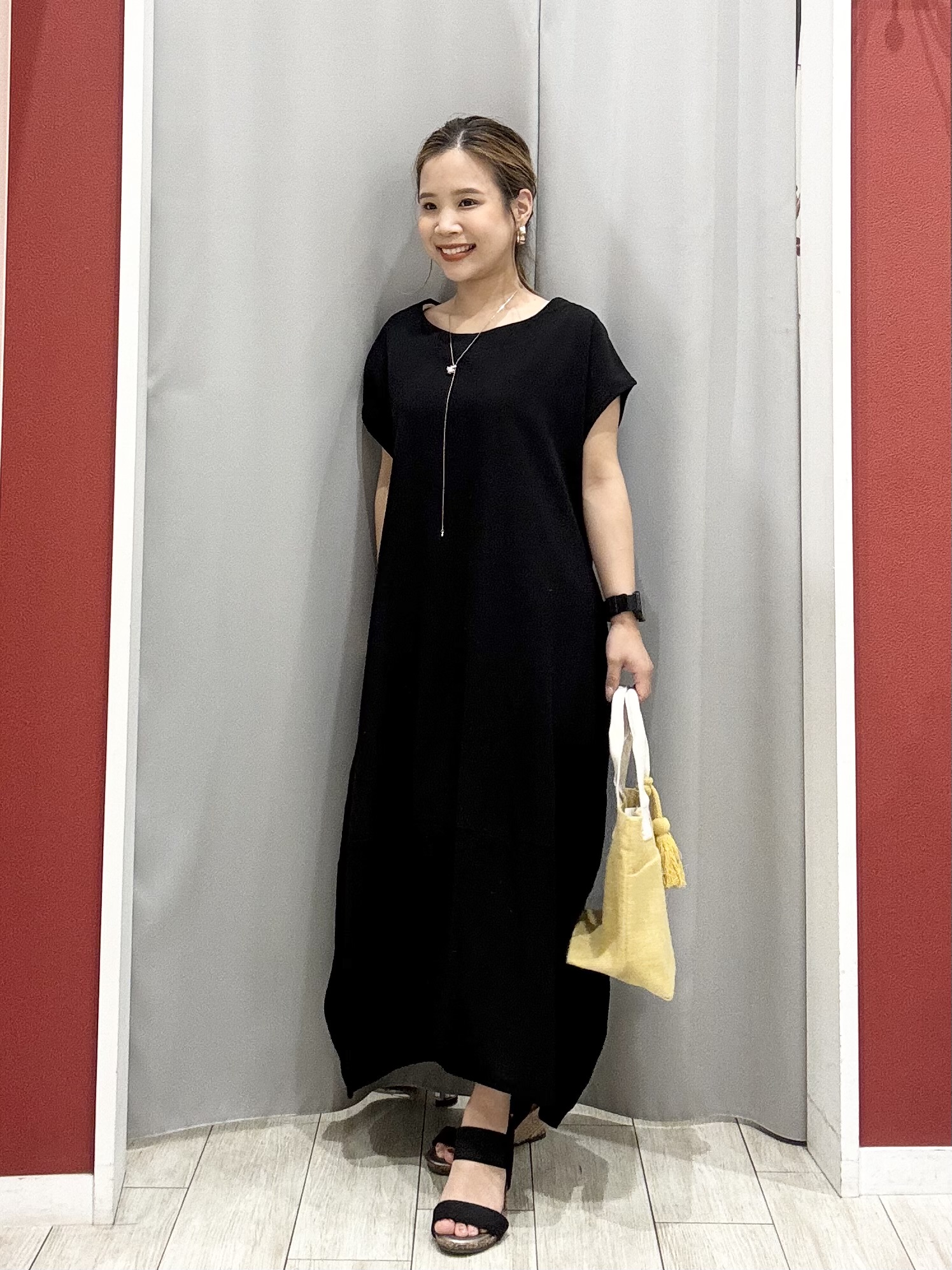 shioさんの「SHOO･LA･RUE｜【さらり快適/洗濯機可/S-LL】シアーラメカーディガン」を使ったコーディネート