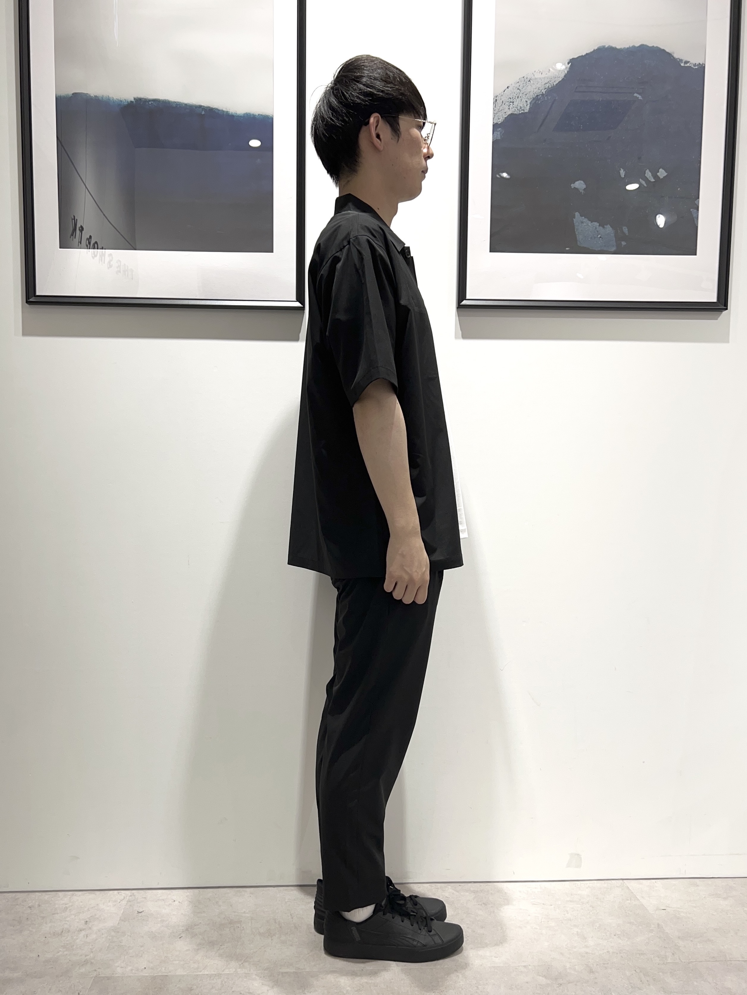 。さんの「THE SHOP TK｜【吸水速乾／接触冷感／防シワ／マシンウォッシャブル】ハイドロクール 半袖シャツ」を使ったコーディネート