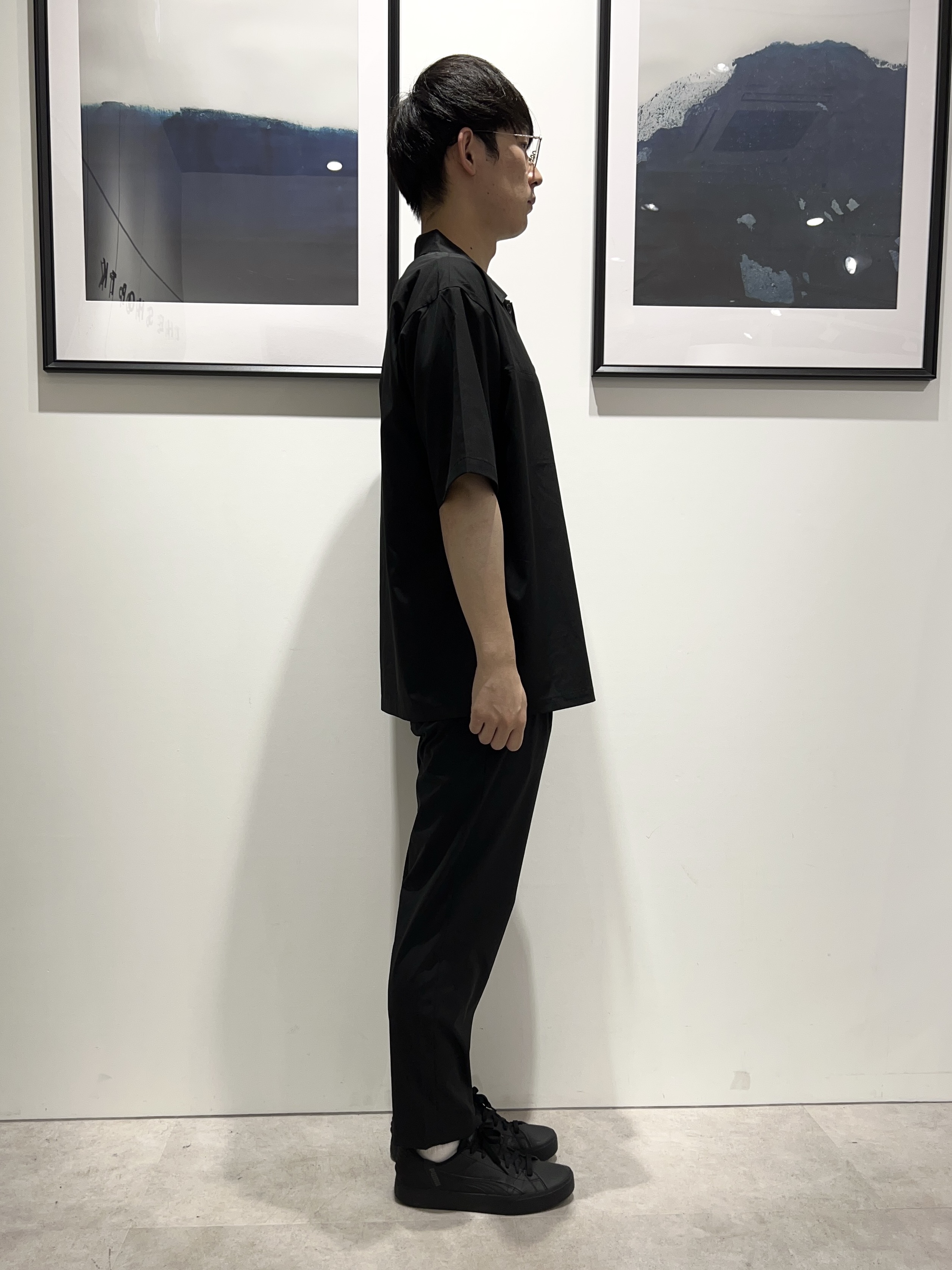 。さんの「THE SHOP TK｜【吸水速乾／接触冷感／防シワ／マシンウォッシャブル】ハイドロクール 半袖シャツ」を使ったコーディネート