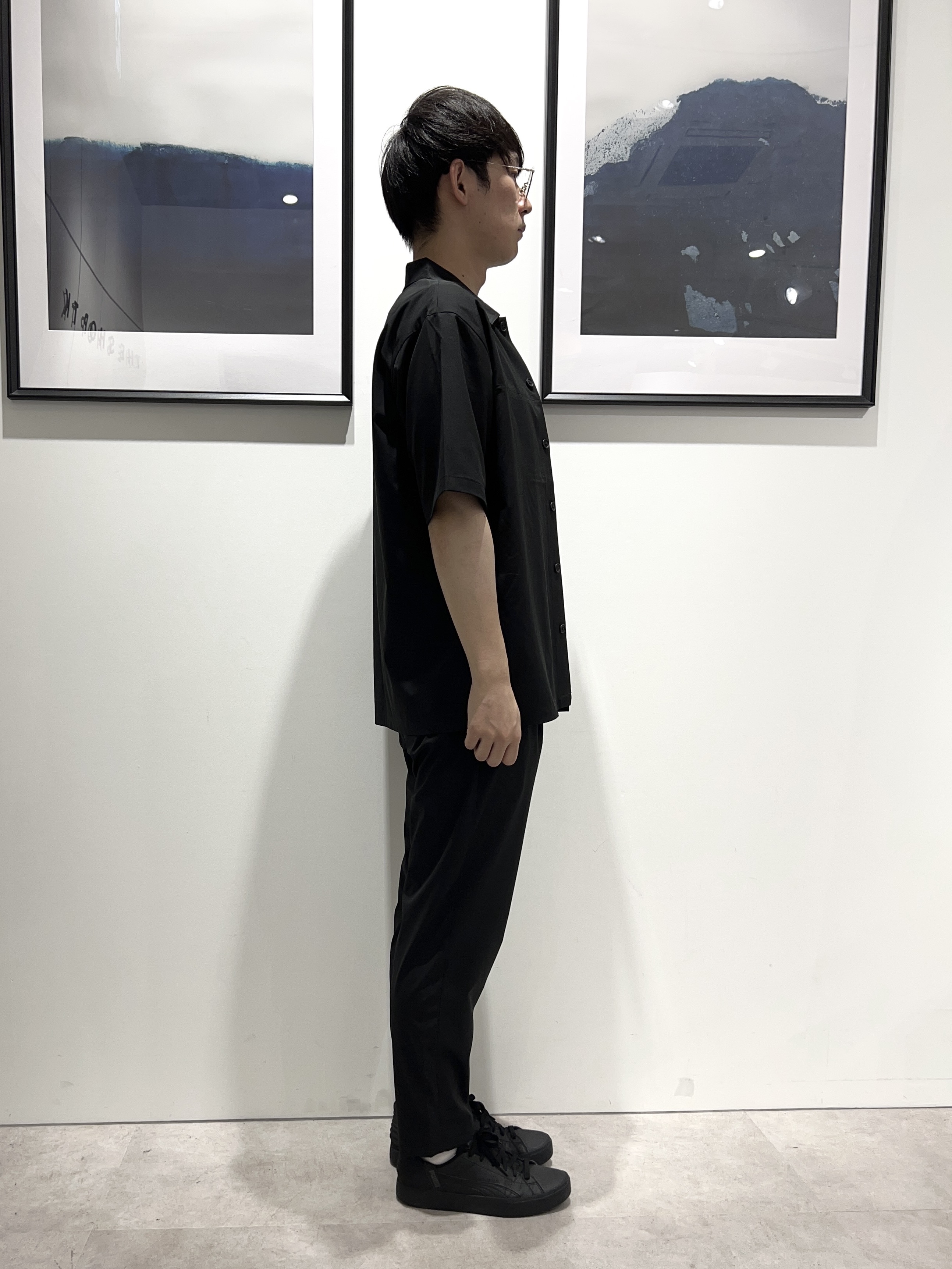 。さんの「THE SHOP TK｜【吸水速乾／接触冷感／防シワ／マシンウォッシャブル】ハイドロクール 半袖シャツ」を使ったコーディネート