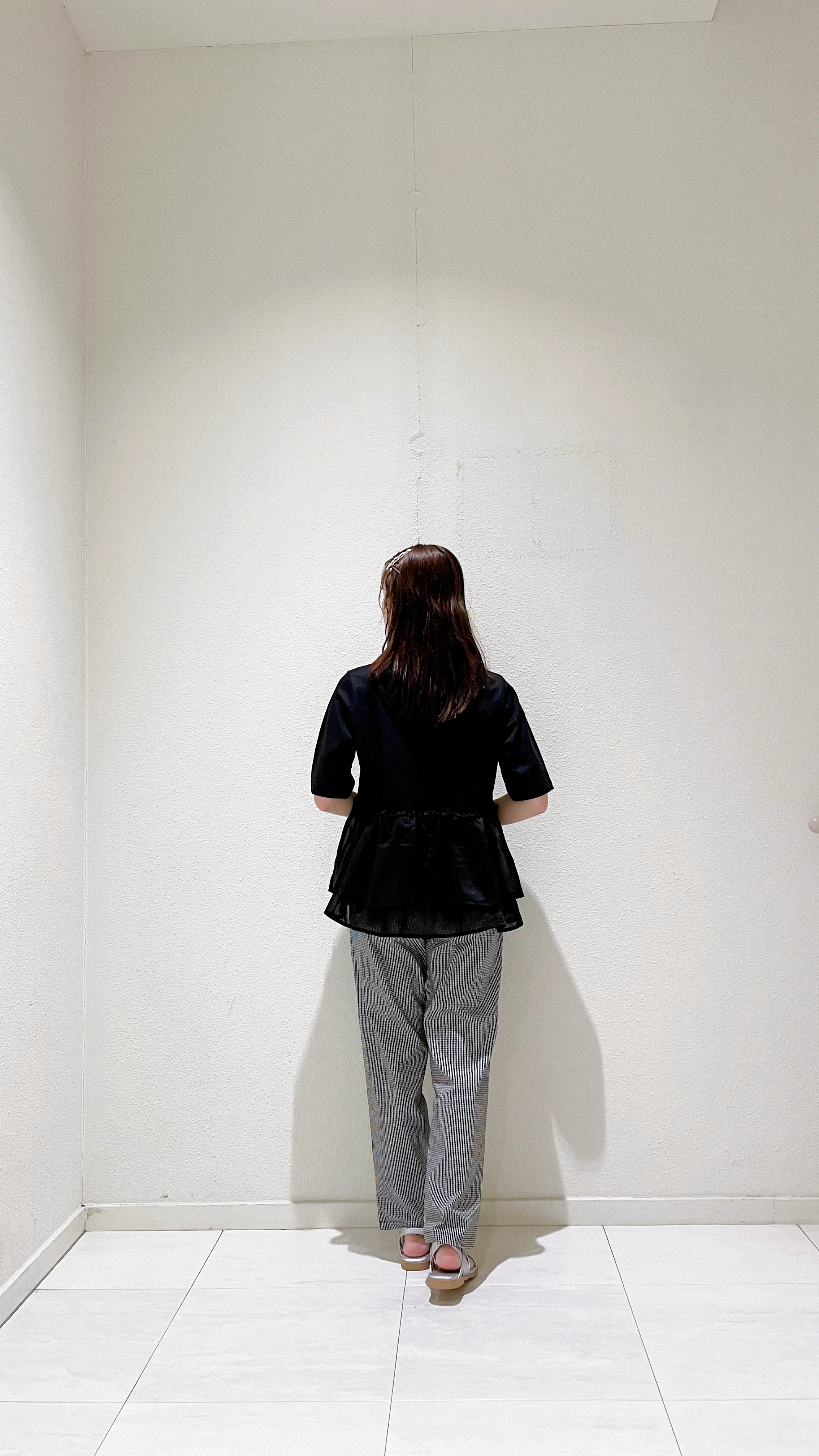 haruさんの「grove｜【体型カバー】INせず決まる、ウエストシアーフリルTシャツ」を使ったコーディネート