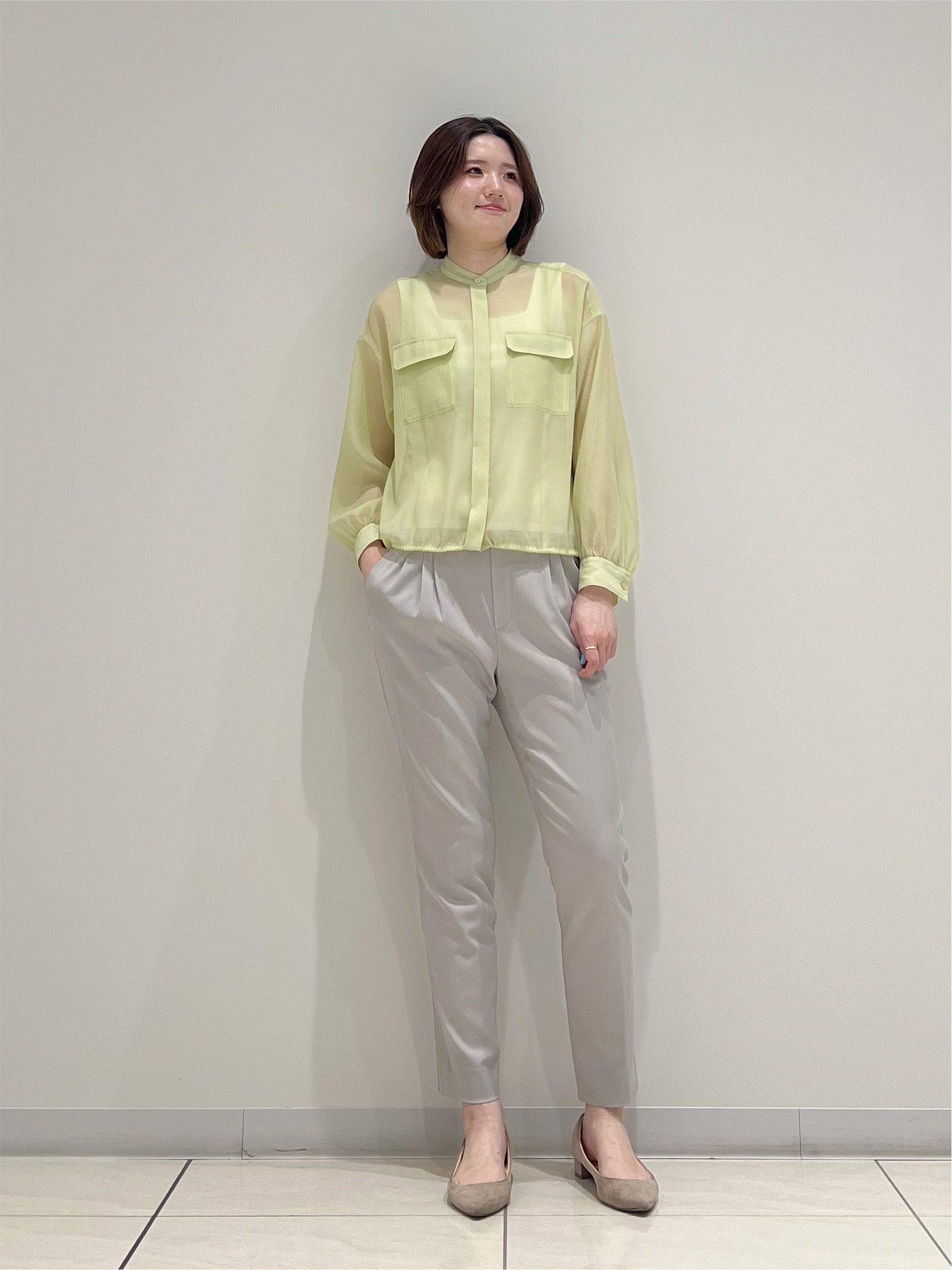 T.Kさんの「INDIVI｜【日本製】ビスチェインナータンクトップ」を使ったコーディネート