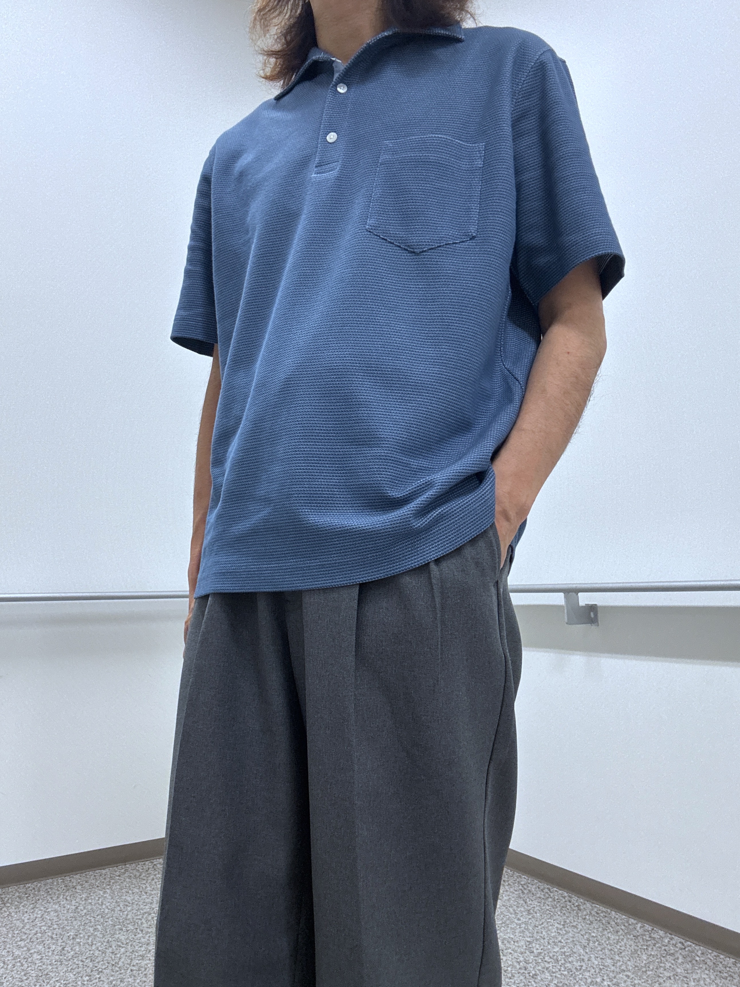 おーのさんの「TAKEO KIKUCHI｜【抗菌防臭】ステイフレッシュ ポロシャツ」を使ったコーディネート