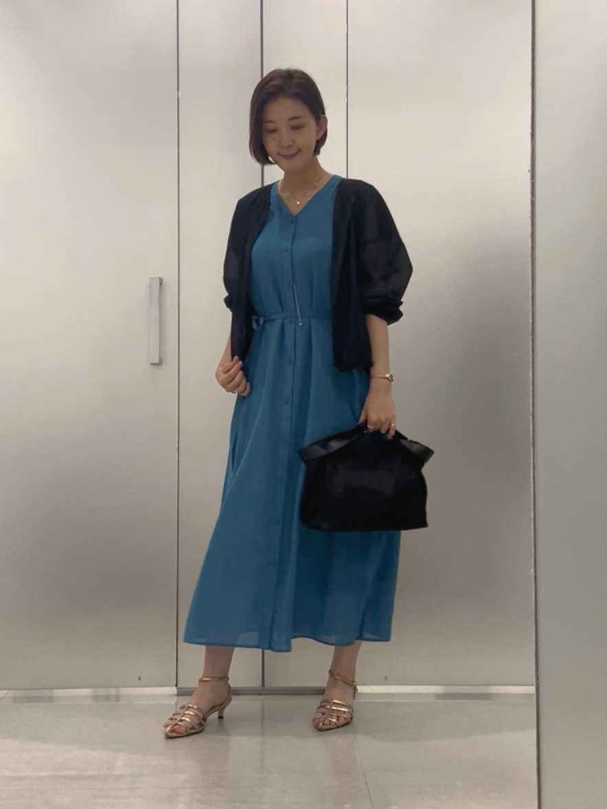 まどかさんの「UNTITLED｜トリコットシアーブラウス」を使ったコーディネート