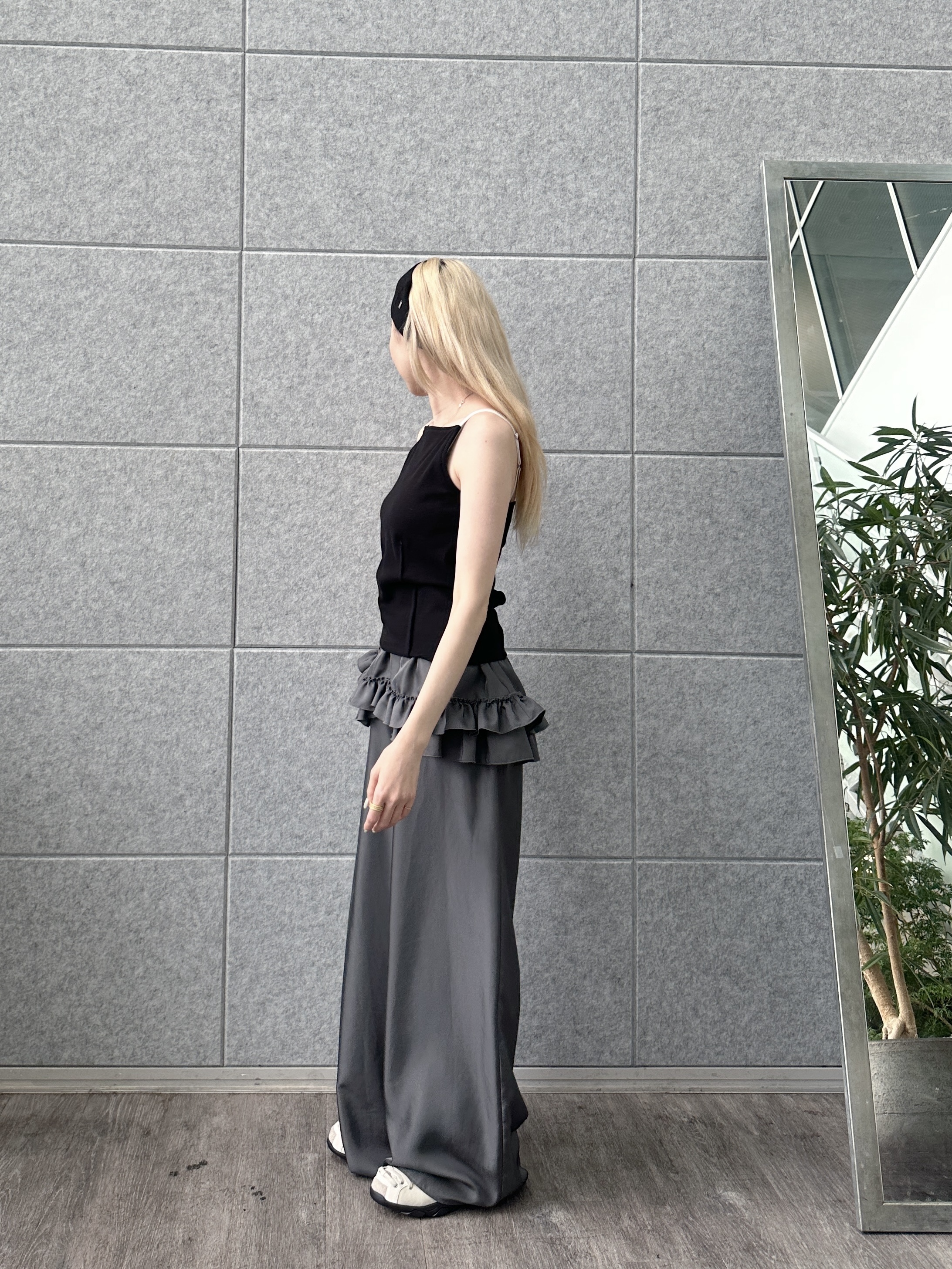Buyer sakkoさんの「CODE A｜【Cup-in】edge line camisole」を使ったコーディネート