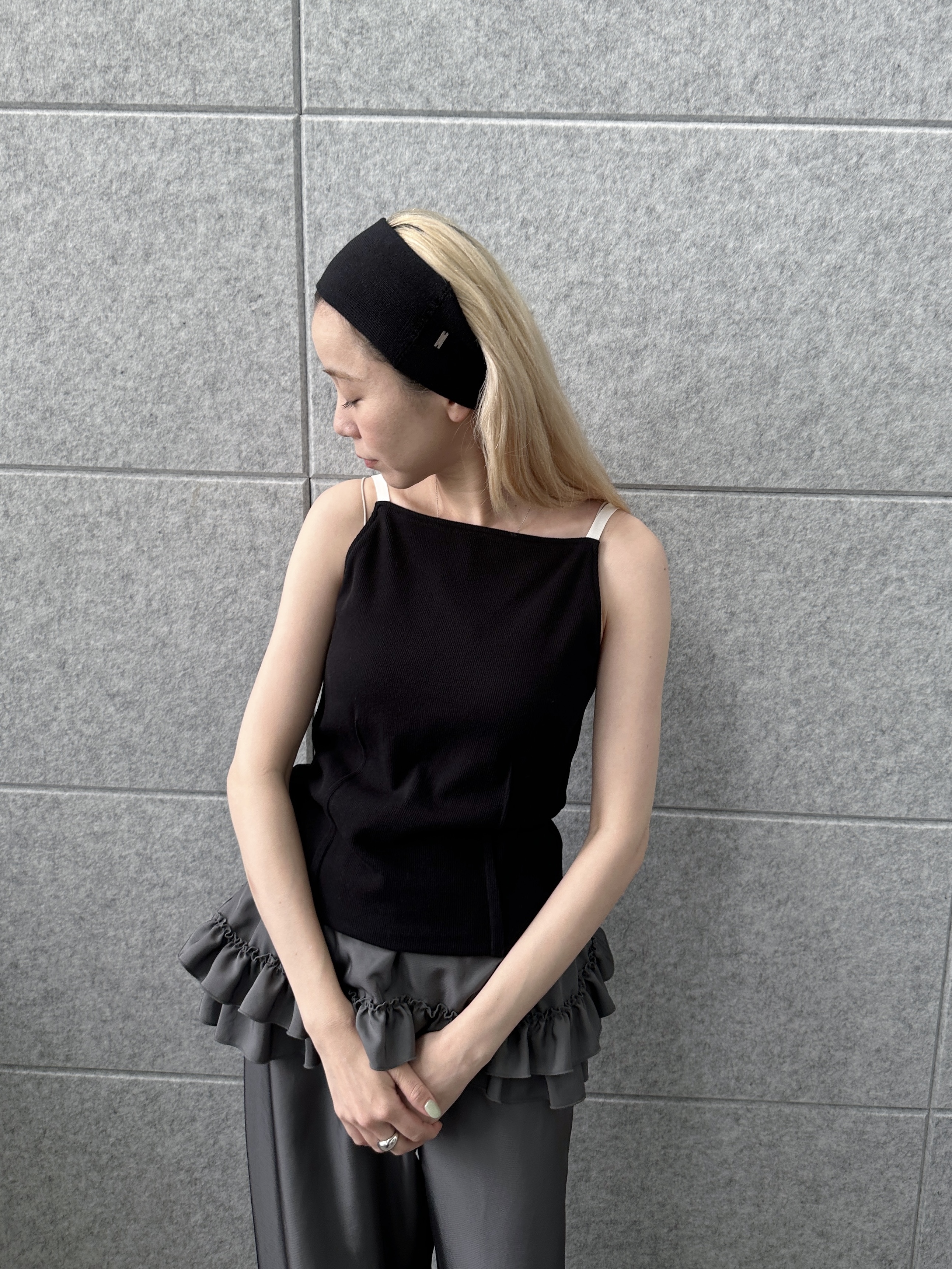 Buyer sakkoさんの「CODE A｜【Cup-in】edge line camisole」を使ったコーディネート