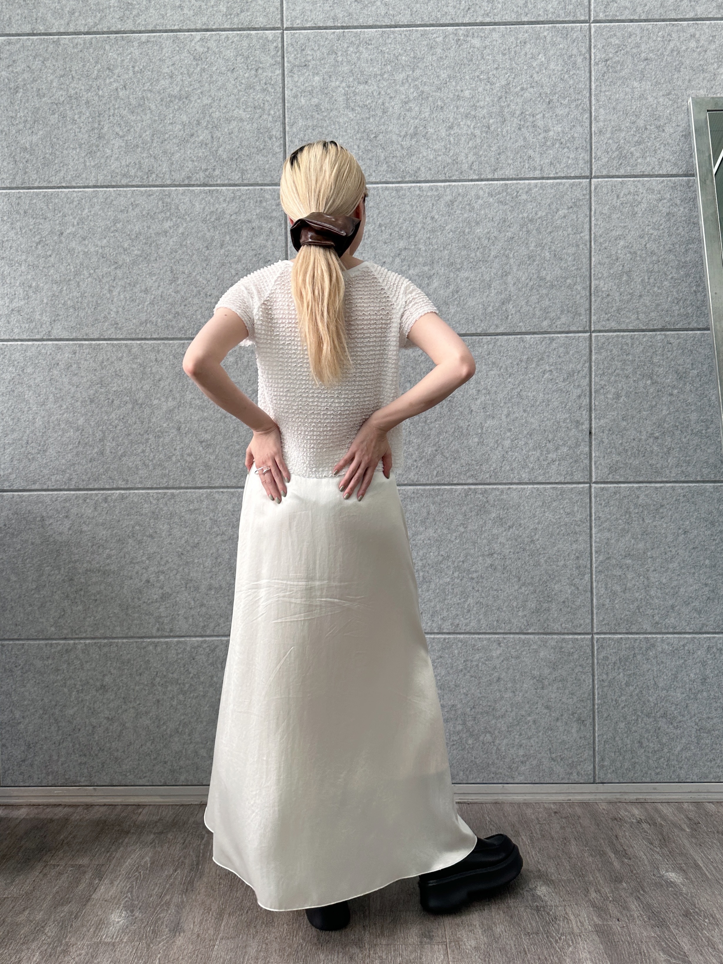 Buyer sakkoさんの「CODE A｜frill mini tee」を使ったコーディネート