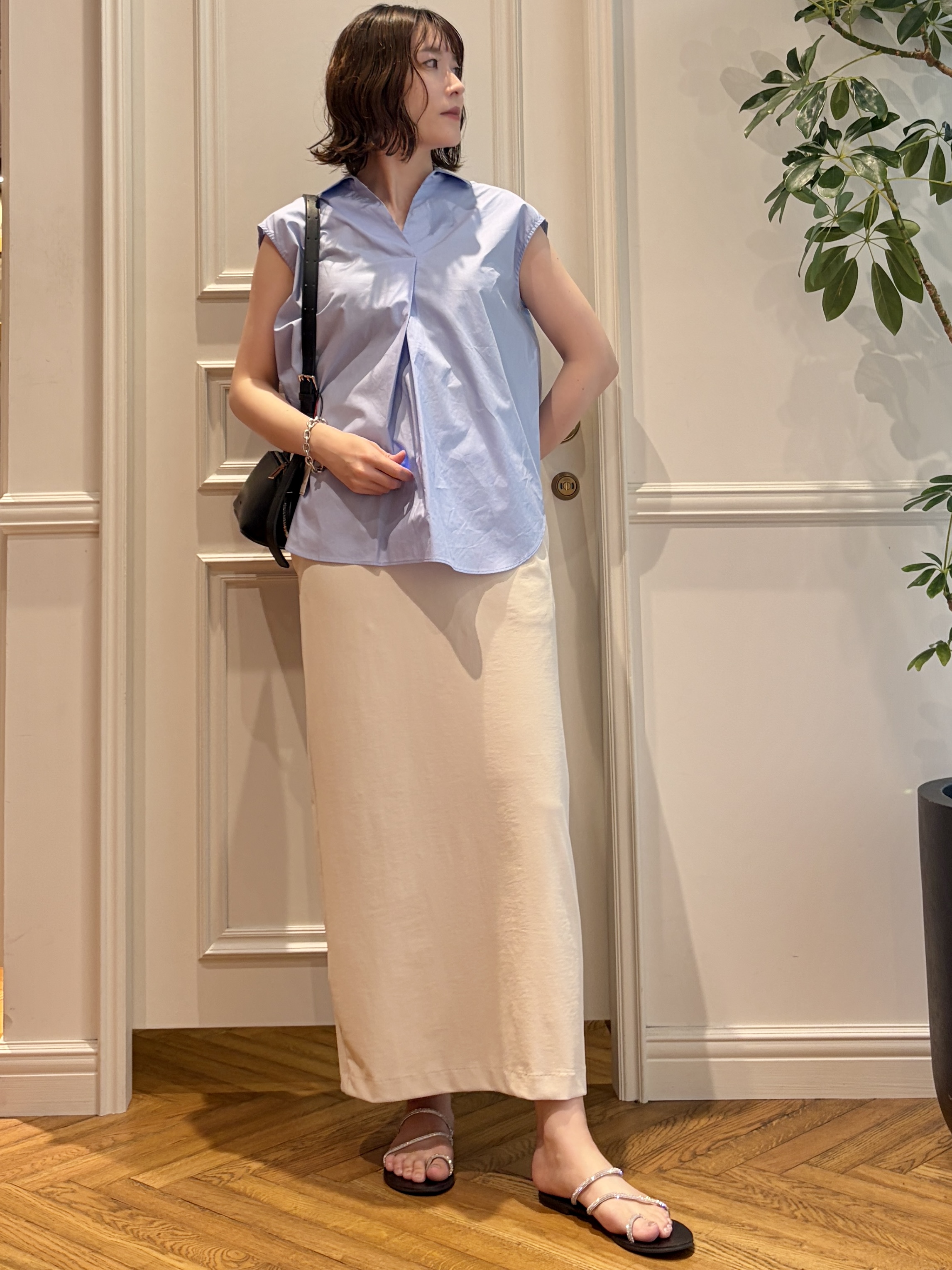 nakaoさんの「DRESSTERIOR｜ADD CULUMN（アドカラム） FIGRE BODY BAG S クロスボディ」を使ったコーディネート