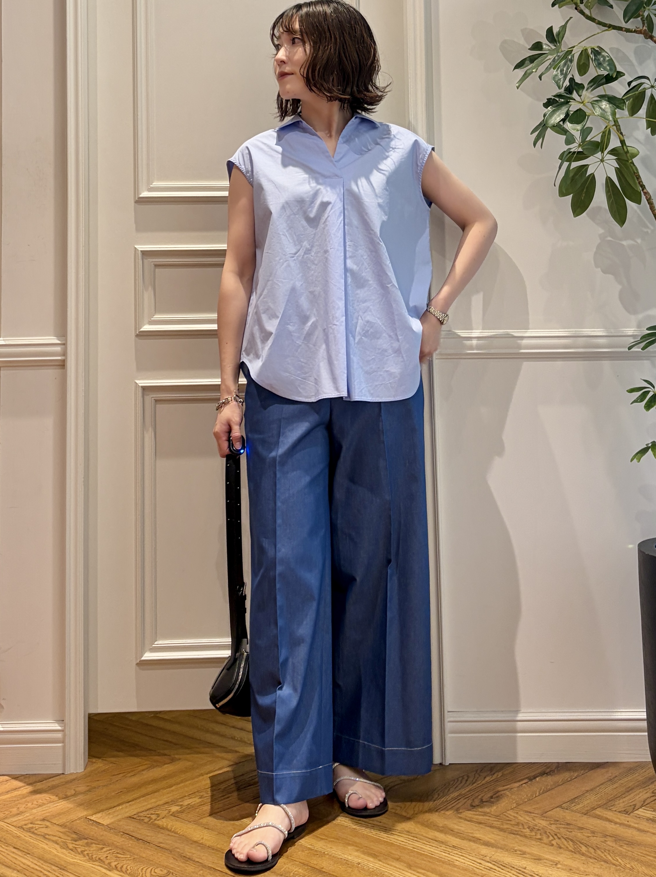 nakaoさんの「DRESSTERIOR｜ADD CULUMN（アドカラム） FIGRE BODY BAG S クロスボディ」を使ったコーディネート