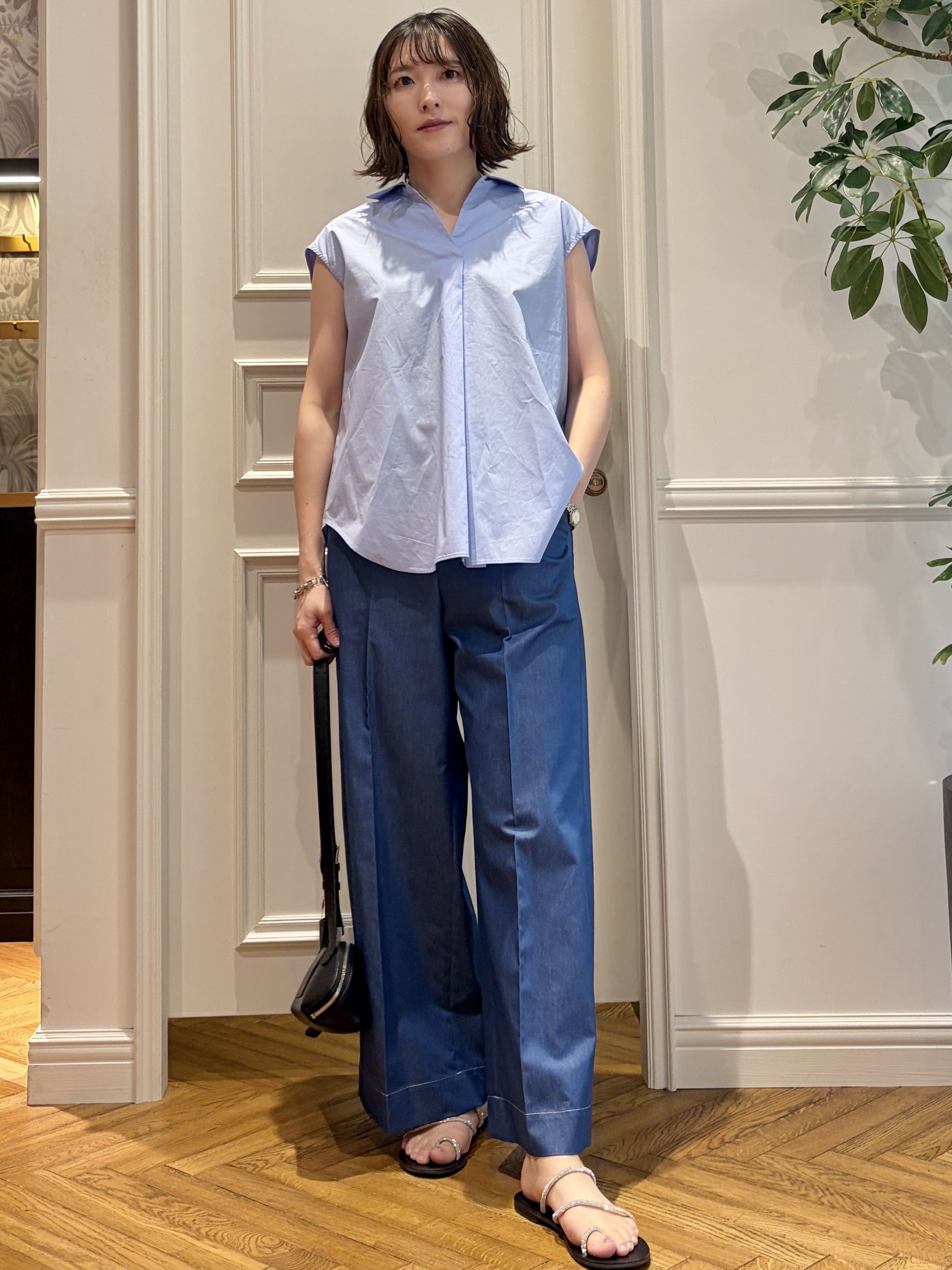 nakaoさんの「DRESSTERIOR｜ADD CULUMN（アドカラム） FIGRE BODY BAG S クロスボディ」を使ったコーディネート