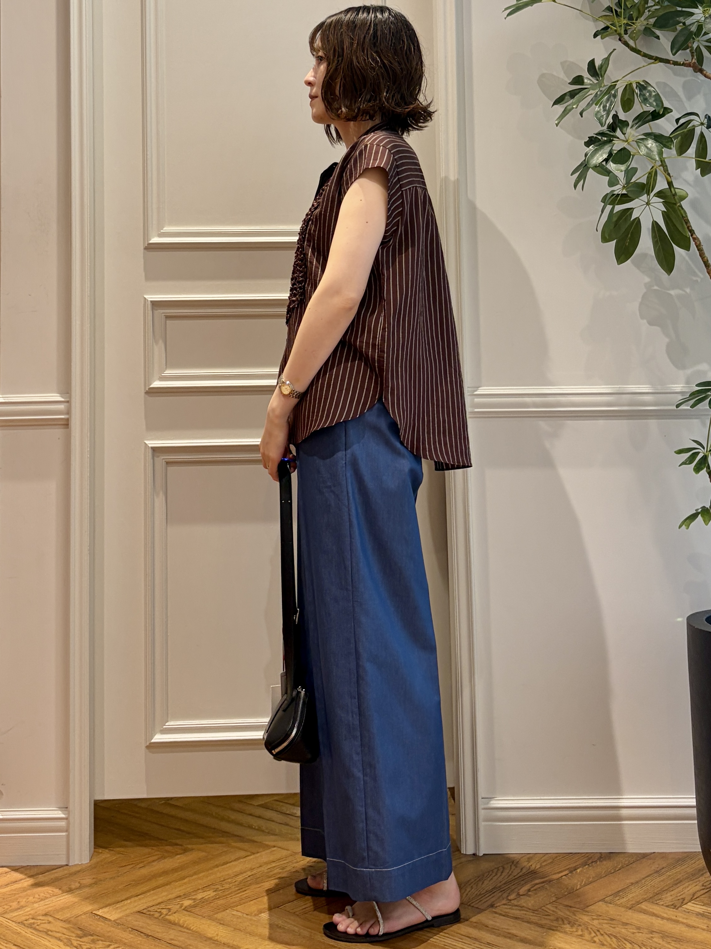 nakaoさんの「DRESSTERIOR｜ADD CULUMN（アドカラム） FIGRE BODY BAG S クロスボディ」を使ったコーディネート