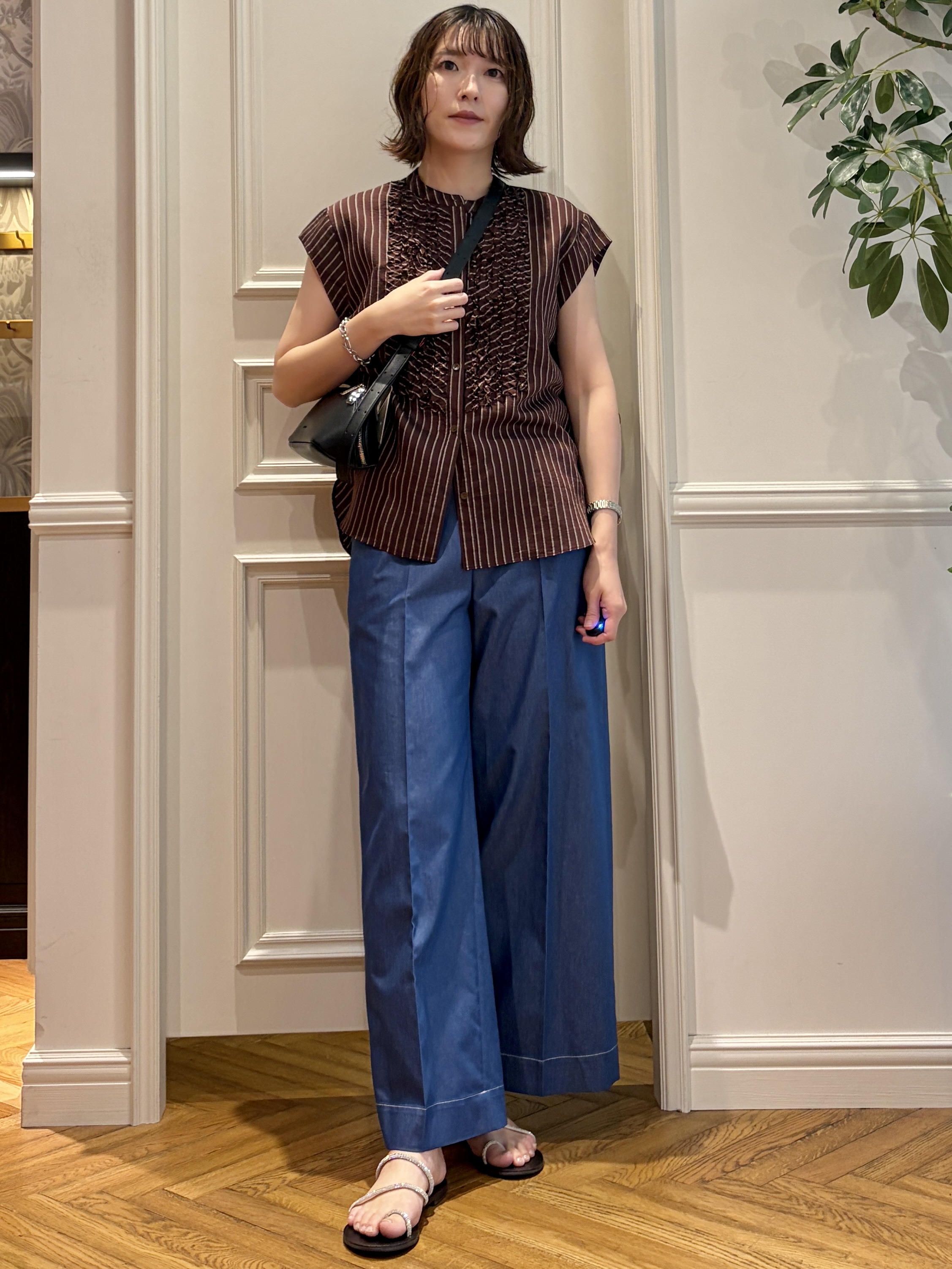 nakaoさんの「DRESSTERIOR｜ADD CULUMN（アドカラム） FIGRE BODY BAG S クロスボディ」を使ったコーディネート