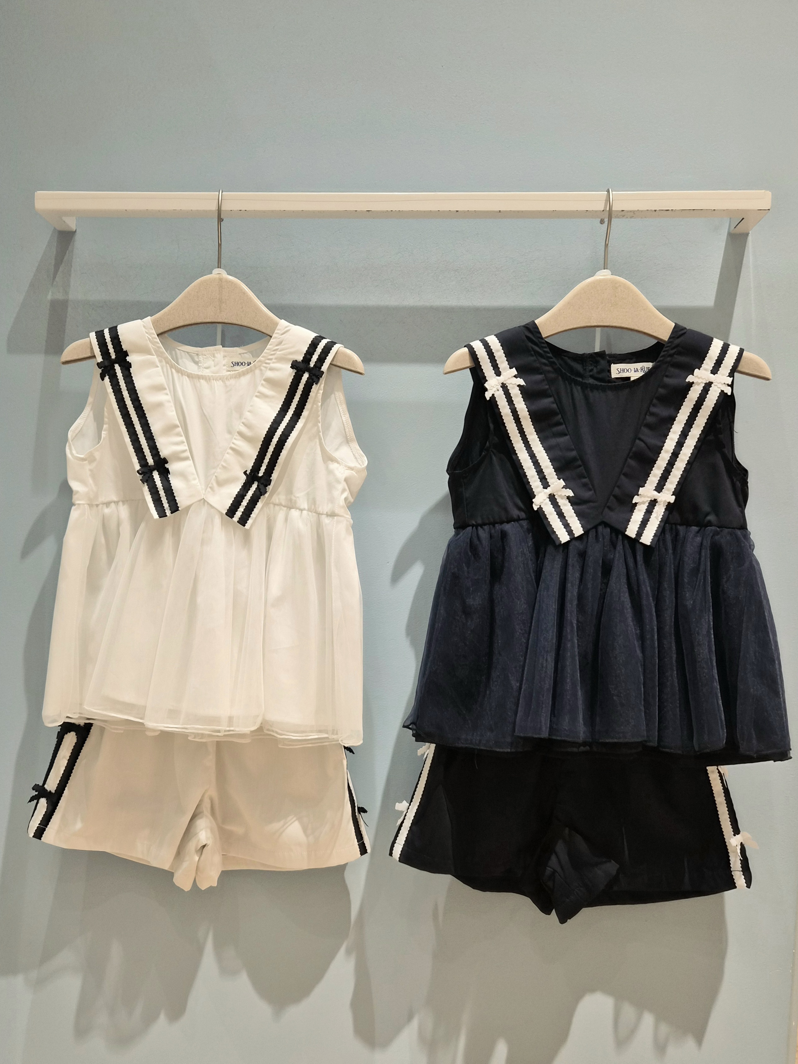 harumiruさんの「SHOO･LA･RUE｜【100-130cm】チュール付きセーラーブラウス」を使ったコーディネート