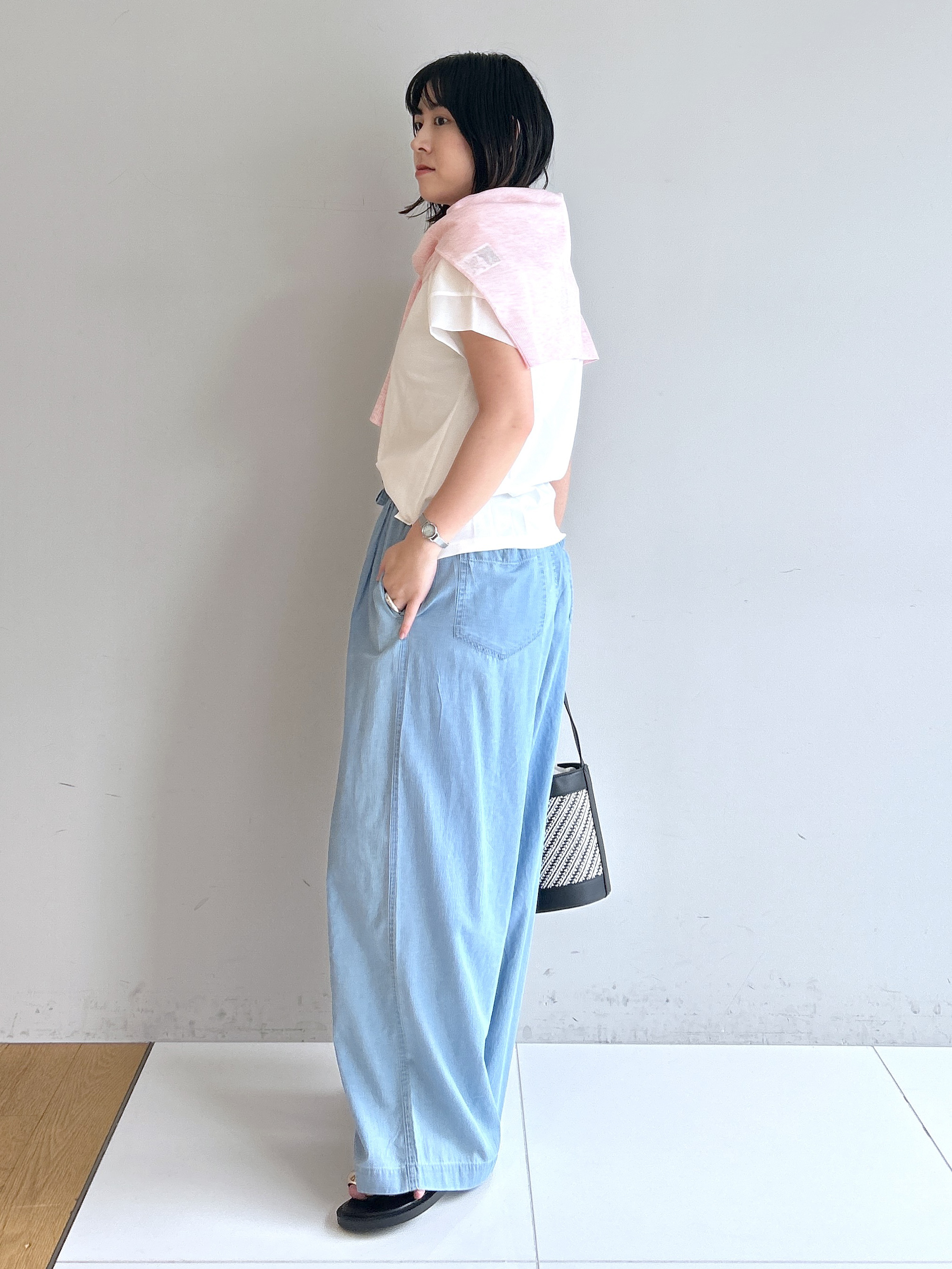 Hirokaさんの「Dessin｜お守りカーディガン -ウォッシャブル-」を使ったコーディネート