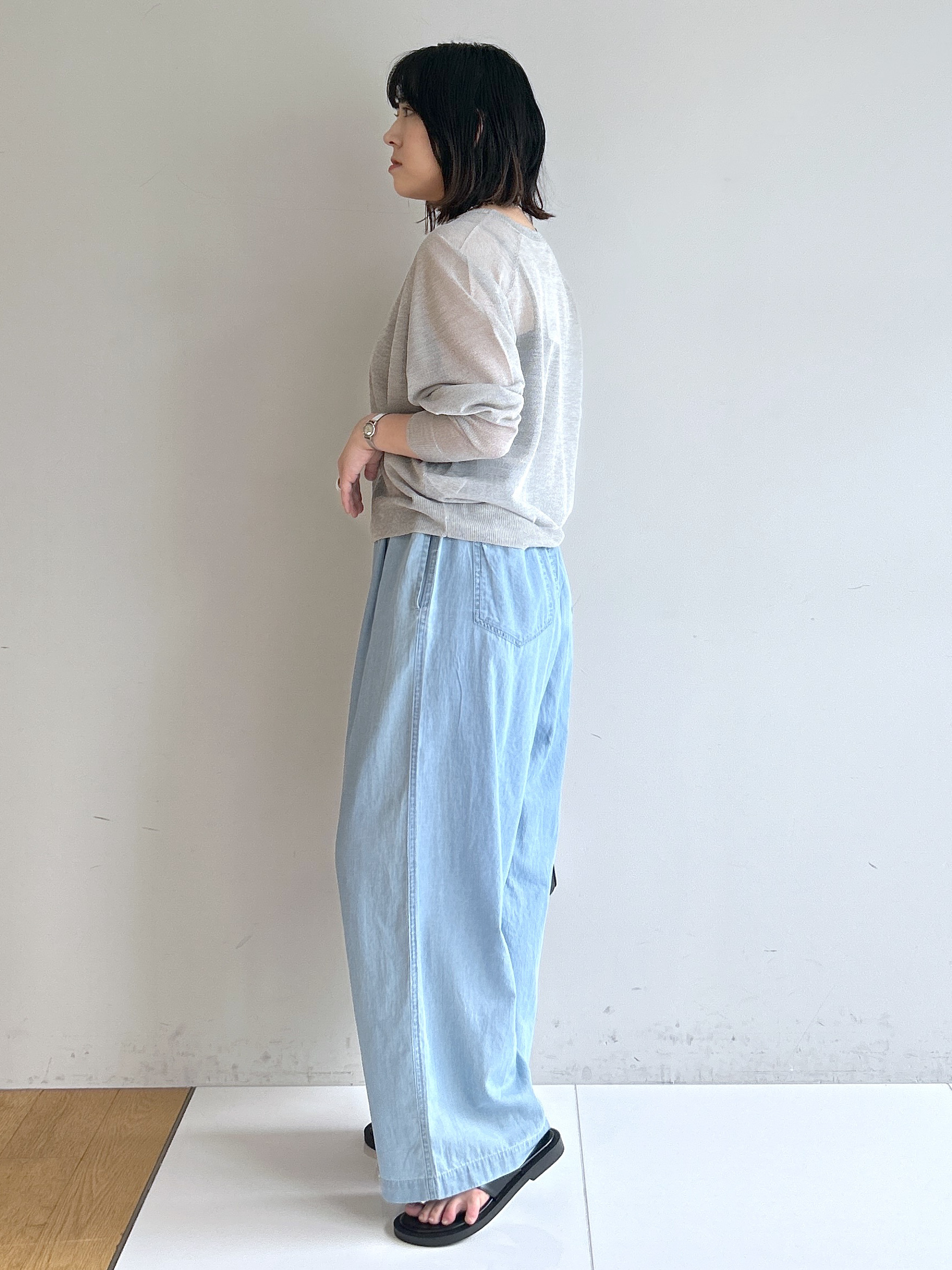 Hirokaさんの「Dessin｜お守りカーディガン -ウォッシャブル-」を使ったコーディネート