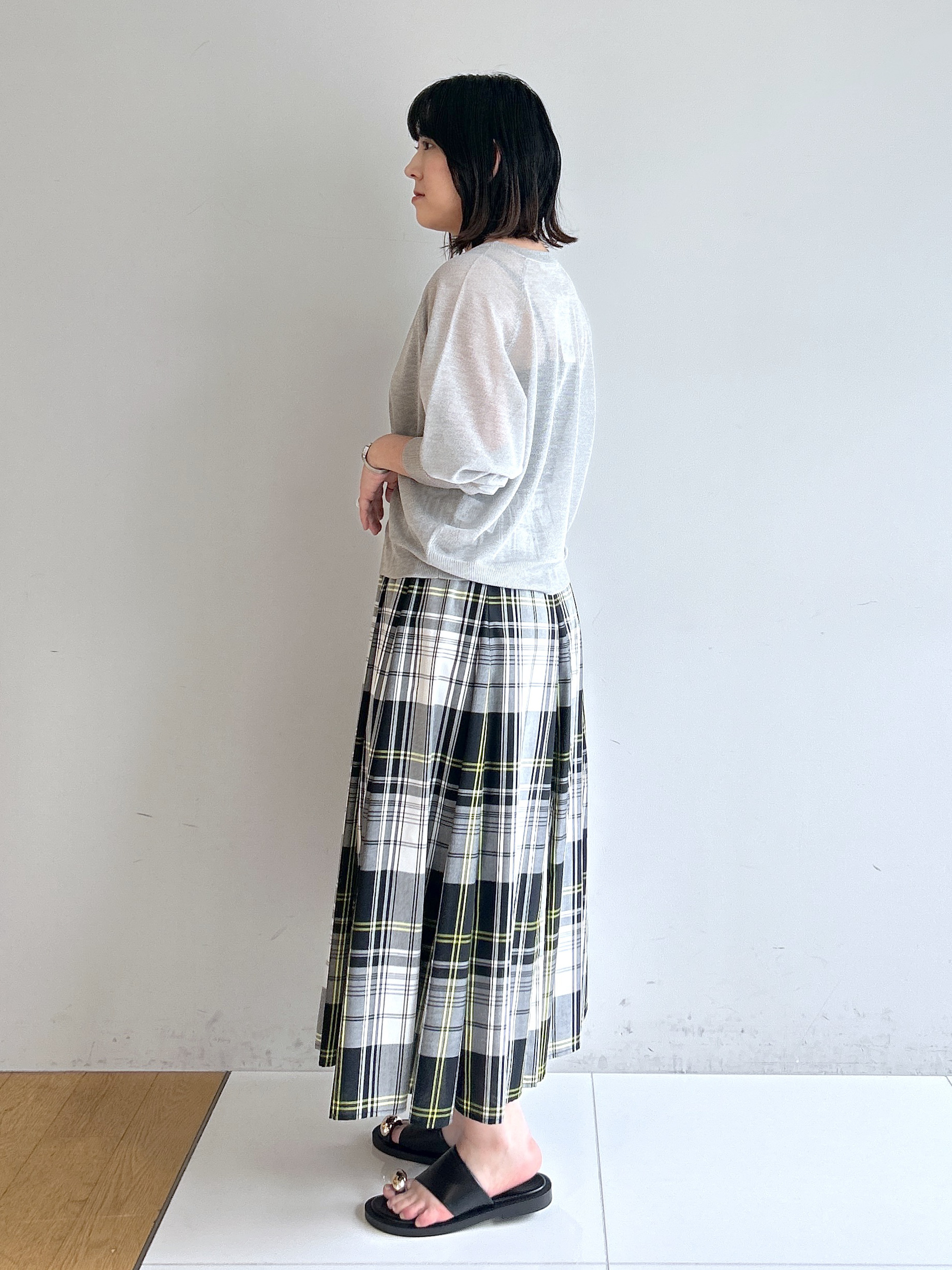 Hirokaさんの「Dessin｜お守りカーディガン -ウォッシャブル-」を使ったコーディネート