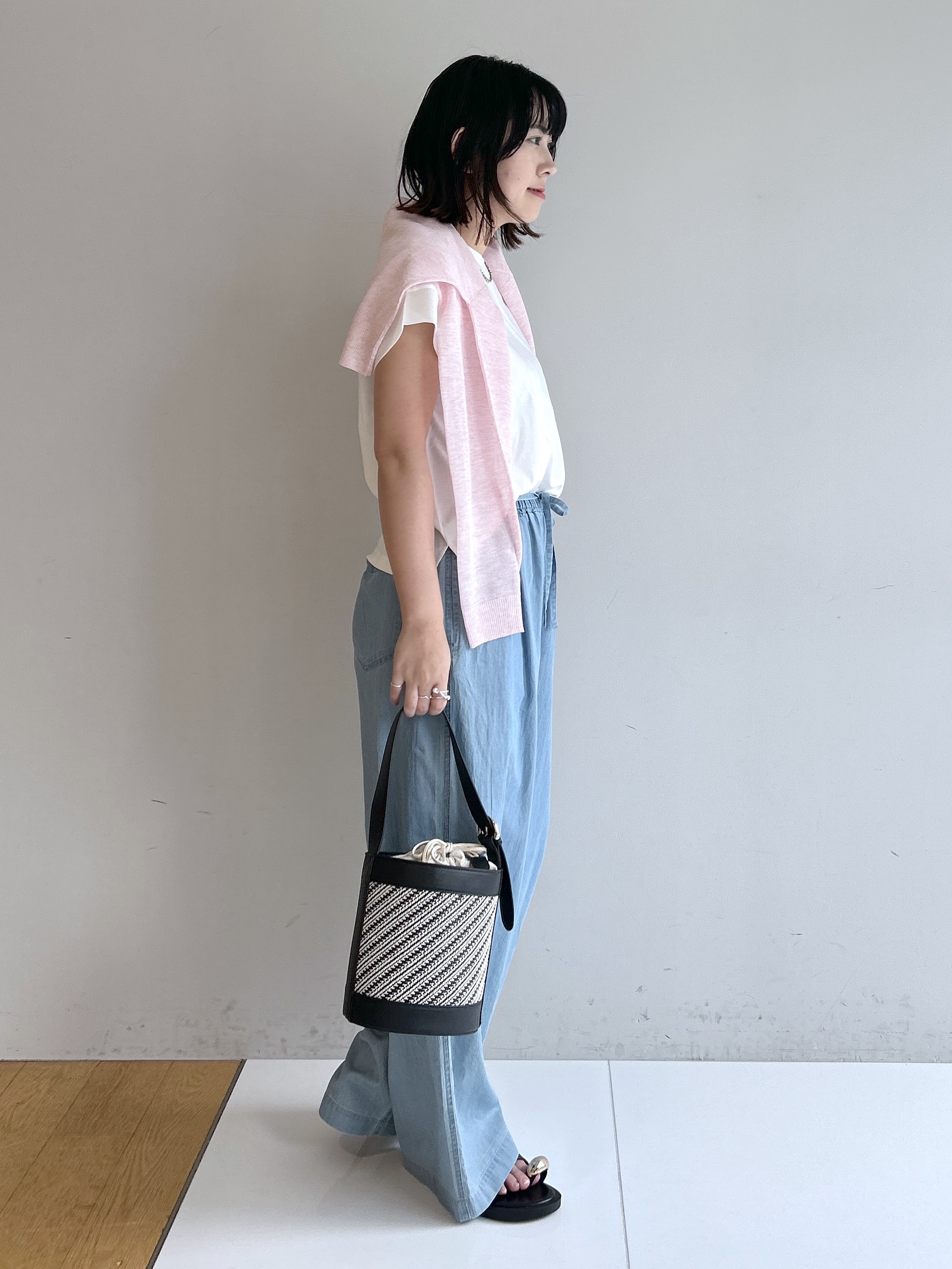 Hirokaさんの「Dessin｜お守りカーディガン -ウォッシャブル-」を使ったコーディネート