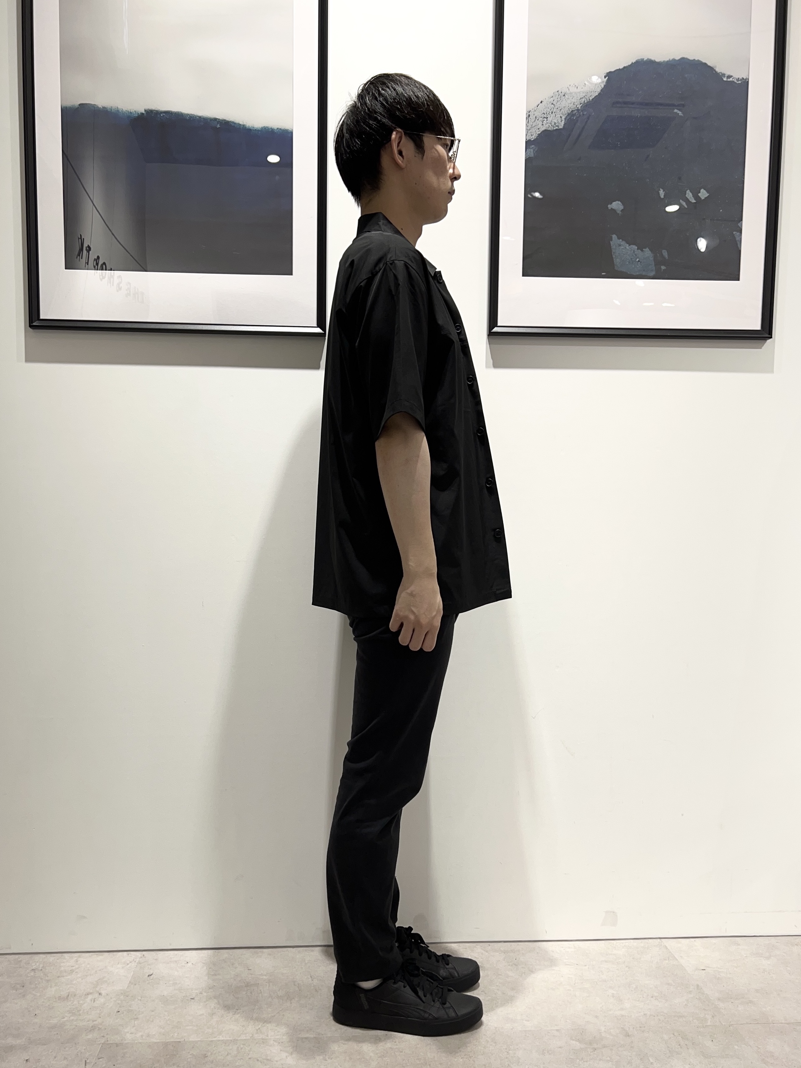 。さんの「THE SHOP TK｜【吸水速乾／接触冷感／防シワ／マシンウォッシャブル】ハイドロクール 半袖シャツ」を使ったコーディネート