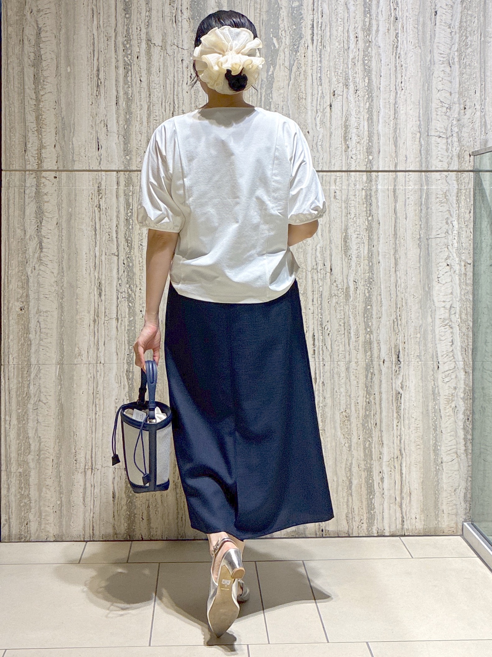  beni_gingerさんの「Reflect｜【UVカット／接触冷感／吸水速乾】ギャザースリーブカットソー」を使ったコーディネート