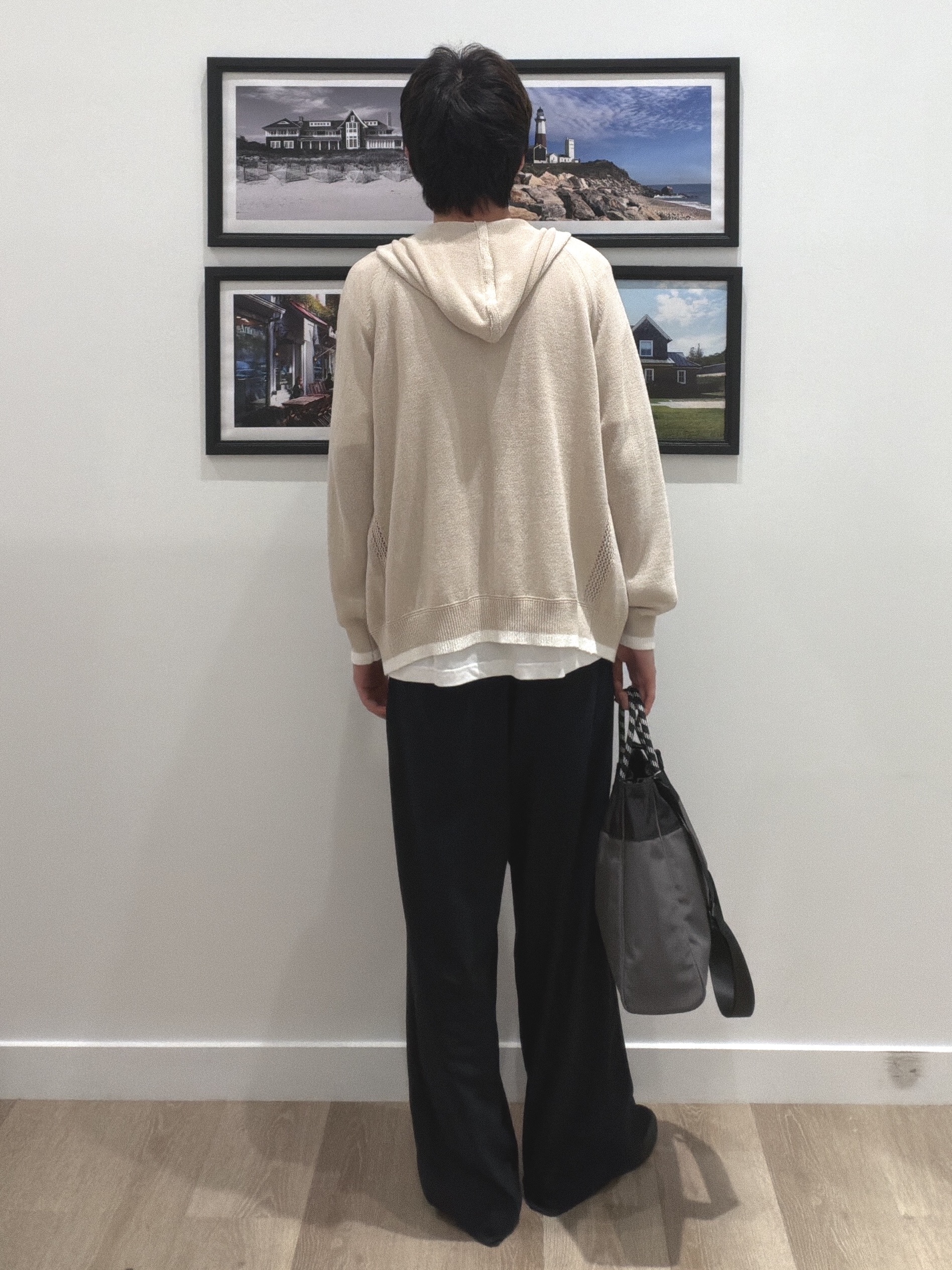 oikawaさんの「Dessin｜ペーパーブレンドジップカーデ」を使ったコーディネート