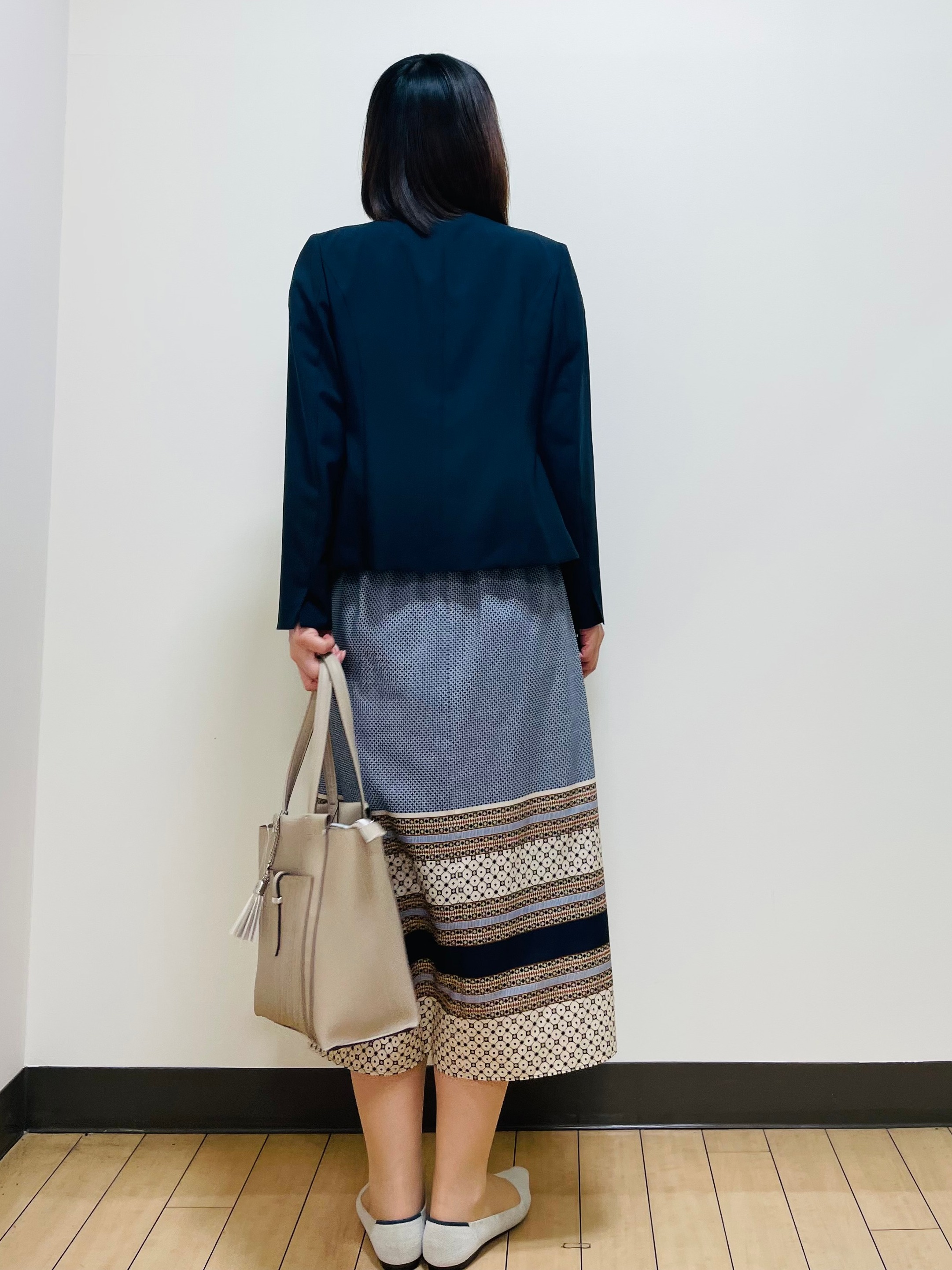 Riiさんの「Reflect｜【SS-4Lサイズ／UVカット／接触冷感】匠ジャケット／ノーカラー」を使ったコーディネート