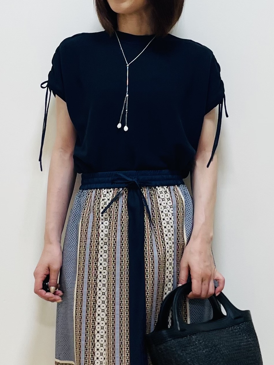 Riiさんの「Reflect｜【SS-4Lサイズ／UVカット／接触冷感】匠ジャケット／ノーカラー」を使ったコーディネート