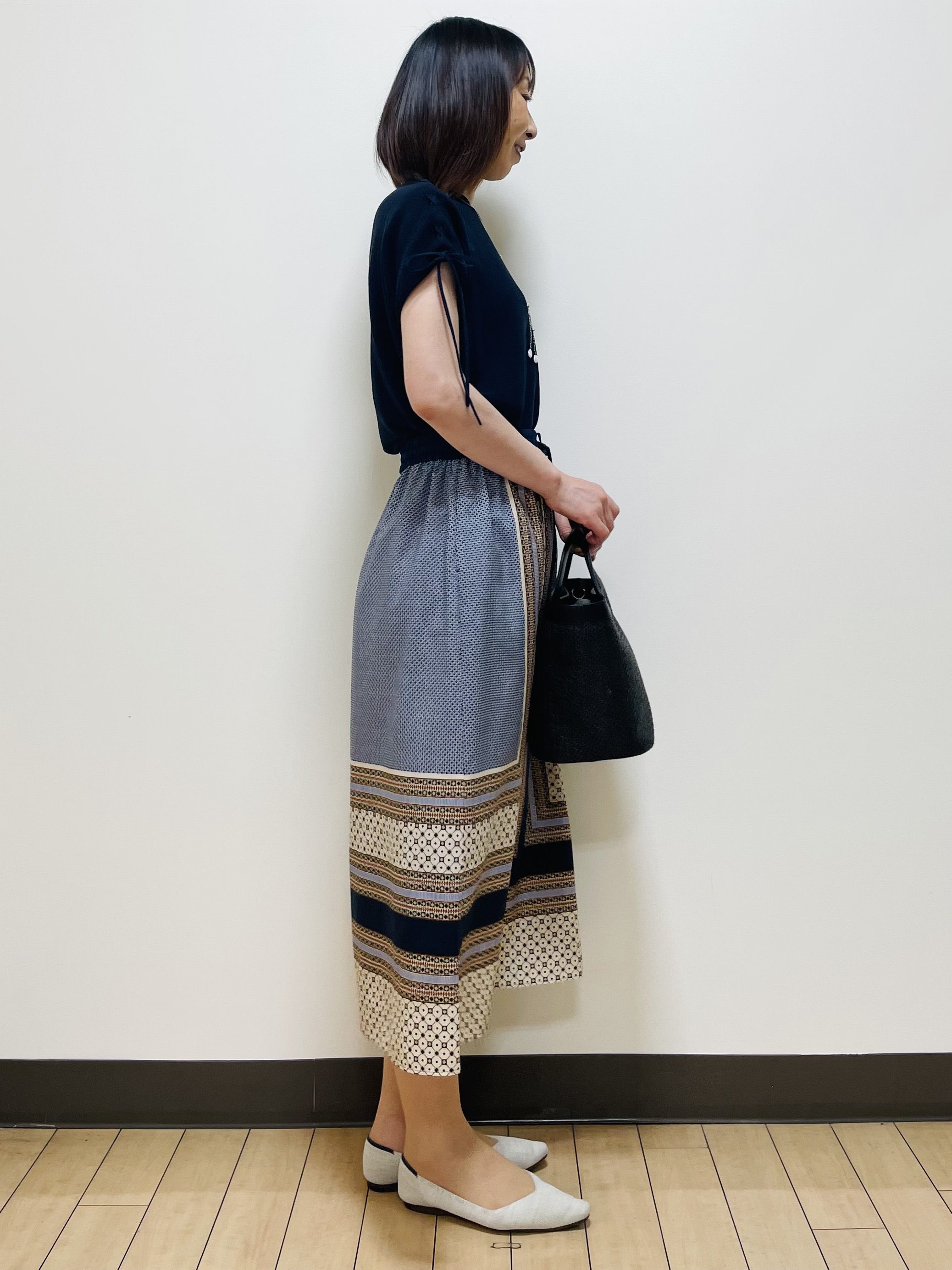 Riiさんの「Reflect｜【SS-4Lサイズ／UVカット／接触冷感】匠ジャケット／ノーカラー」を使ったコーディネート