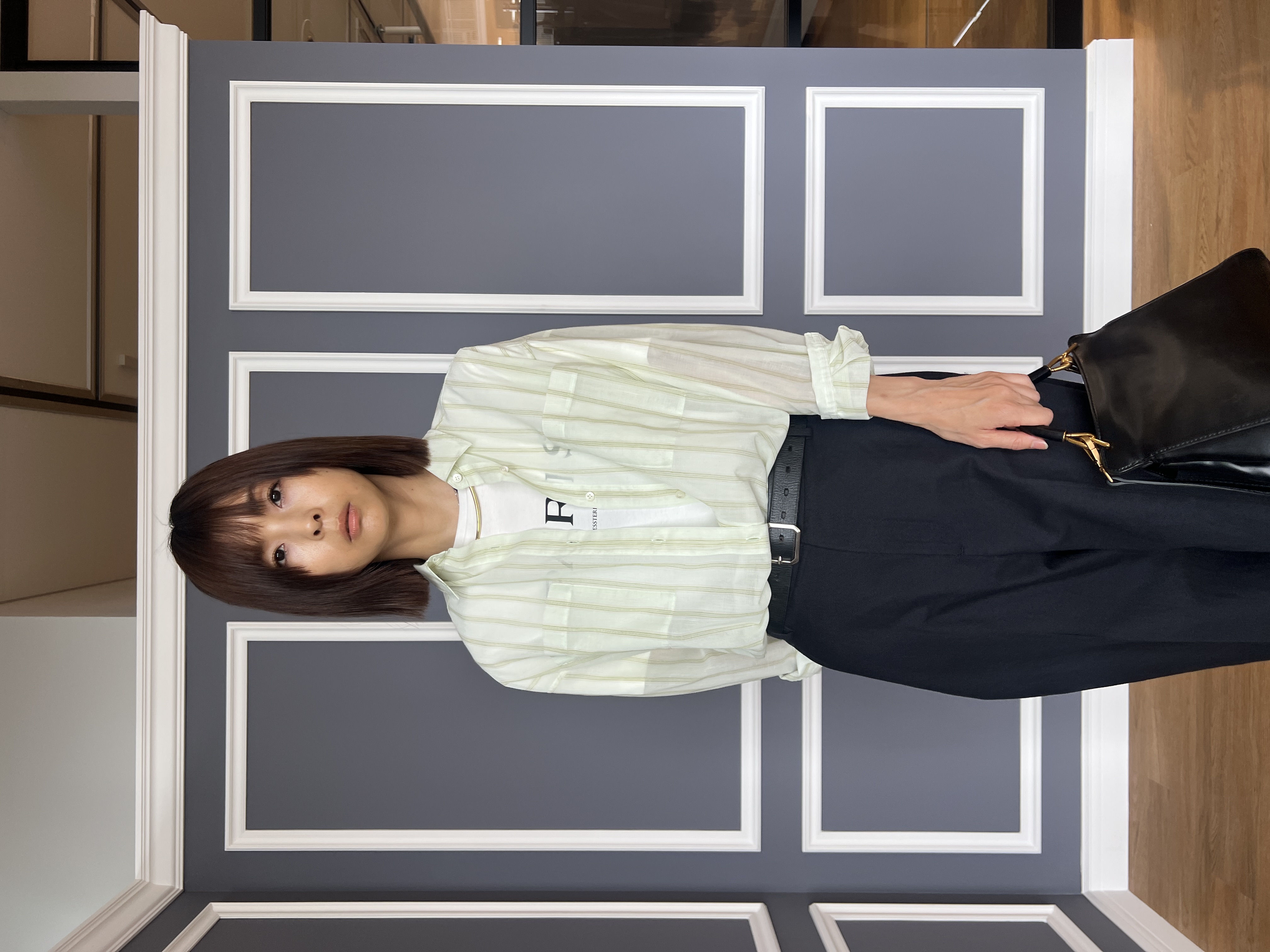 misaさんの「DRESSTERIOR｜【otonaMUSE5月号掲載】スキニーベルトサンダル」を使ったコーディネート