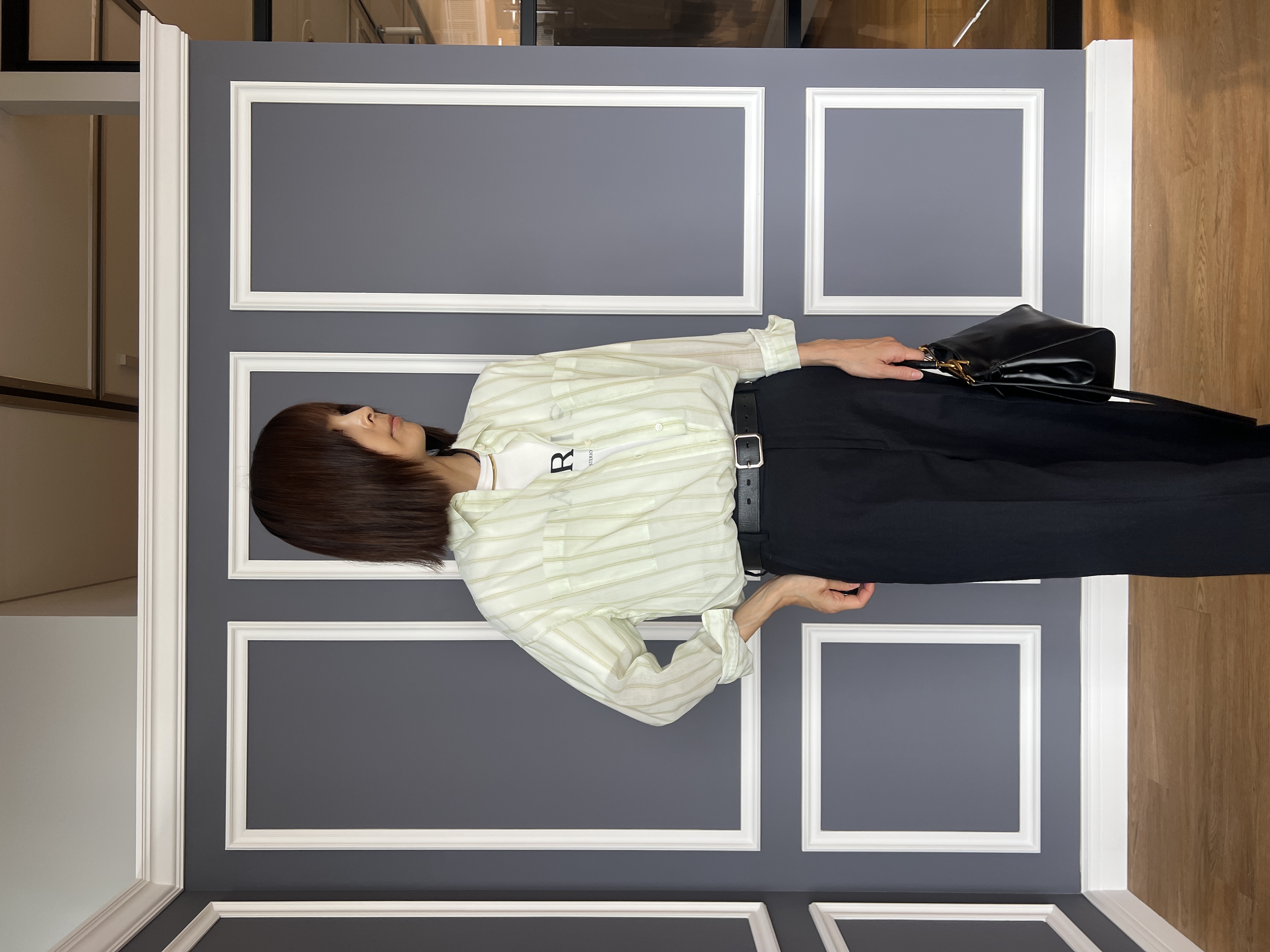 misaさんの「DRESSTERIOR｜【otonaMUSE5月号掲載】スキニーベルトサンダル」を使ったコーディネート