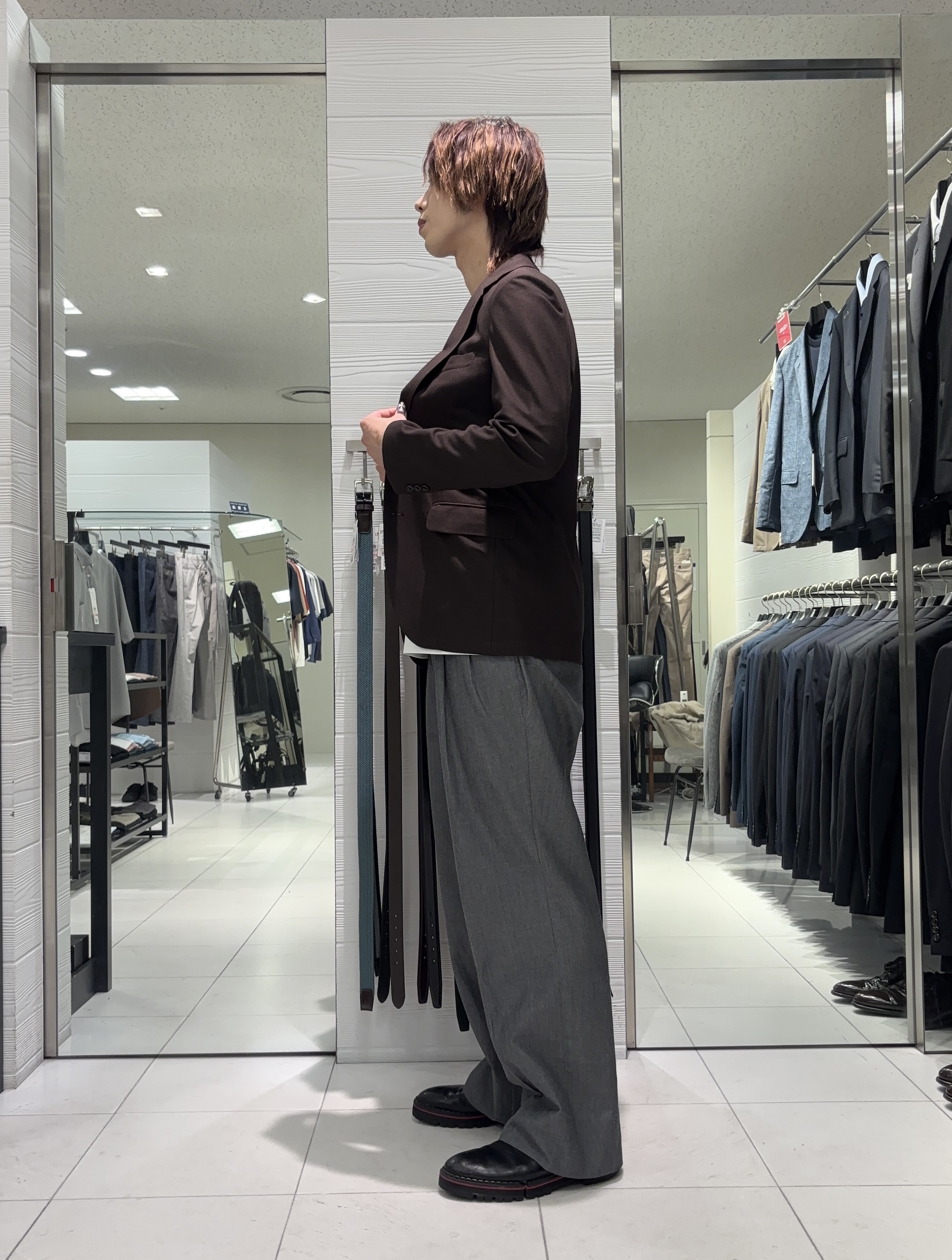 こうへいさんの「TAKEO KIKUCHI｜【接触冷感】アイスクリアコットン Tシャツ」を使ったコーディネート