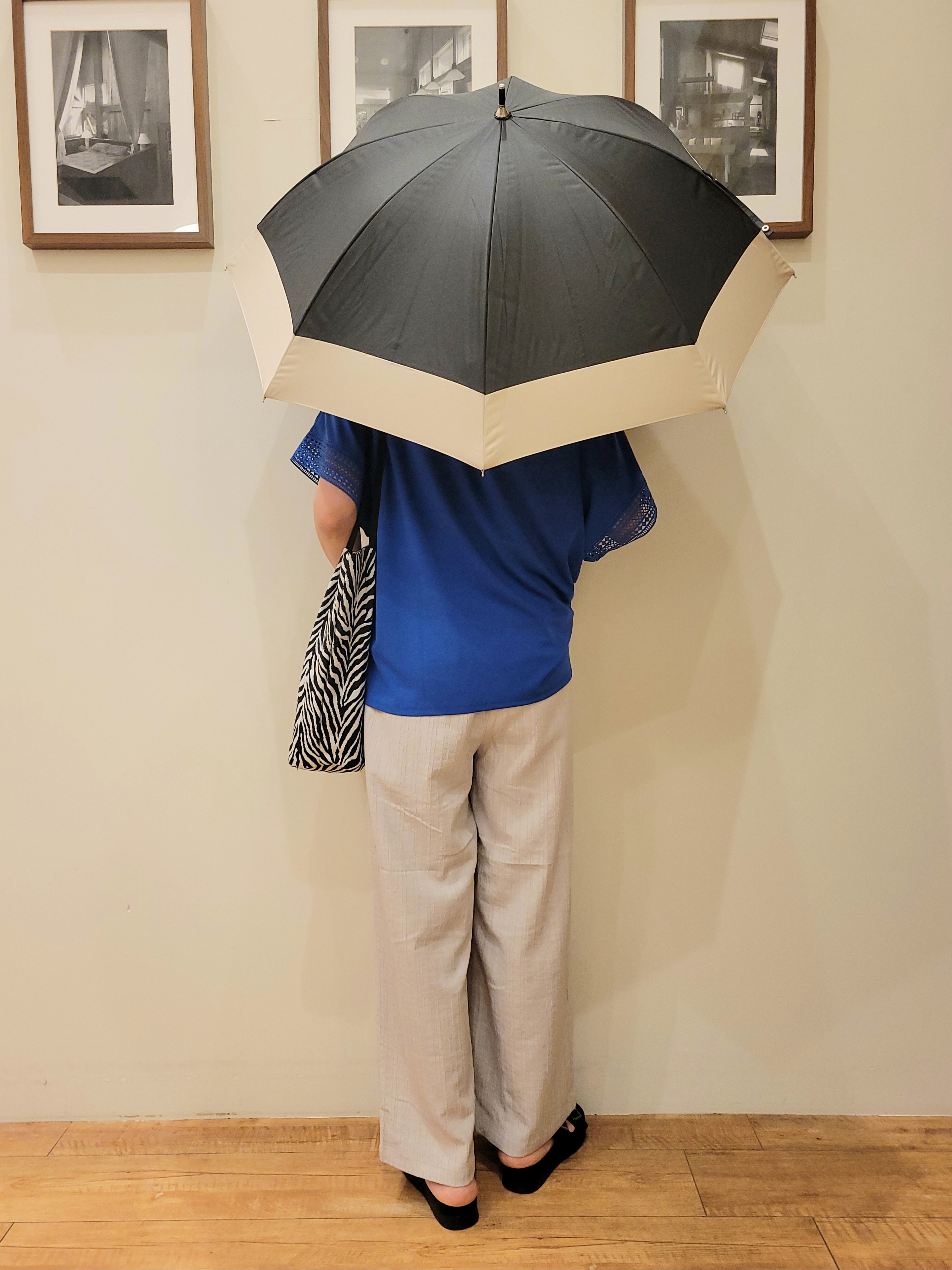 ユウさんの「SHOO･LA･RUE｜【ひんやり/UV】お袖レースが上品 ゆったりとろみトップス」を使ったコーディネート